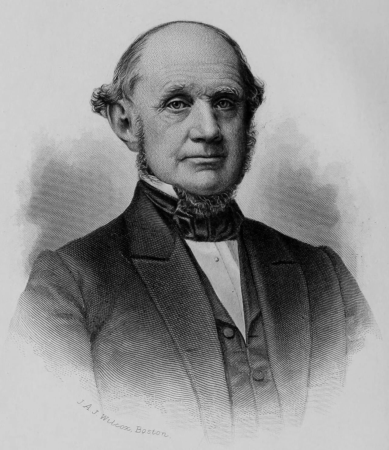 Porträt von Nathaniel Thayer, Jr. (1808–1883) – Gedenkseite