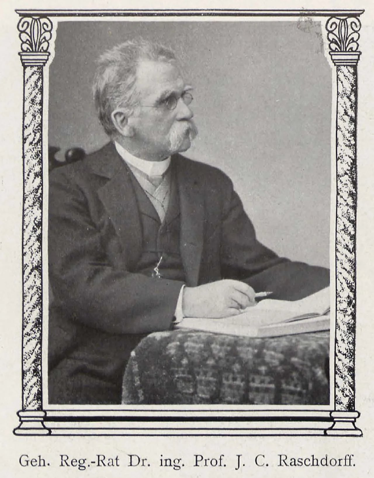 Portrait of Julius Carl Raschdorff (1823–1914) – memorial page