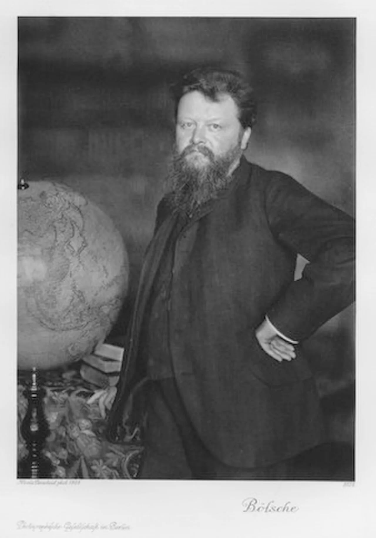 Portrait of Wilhelm Bölsche (1861–1939) – memorial page
