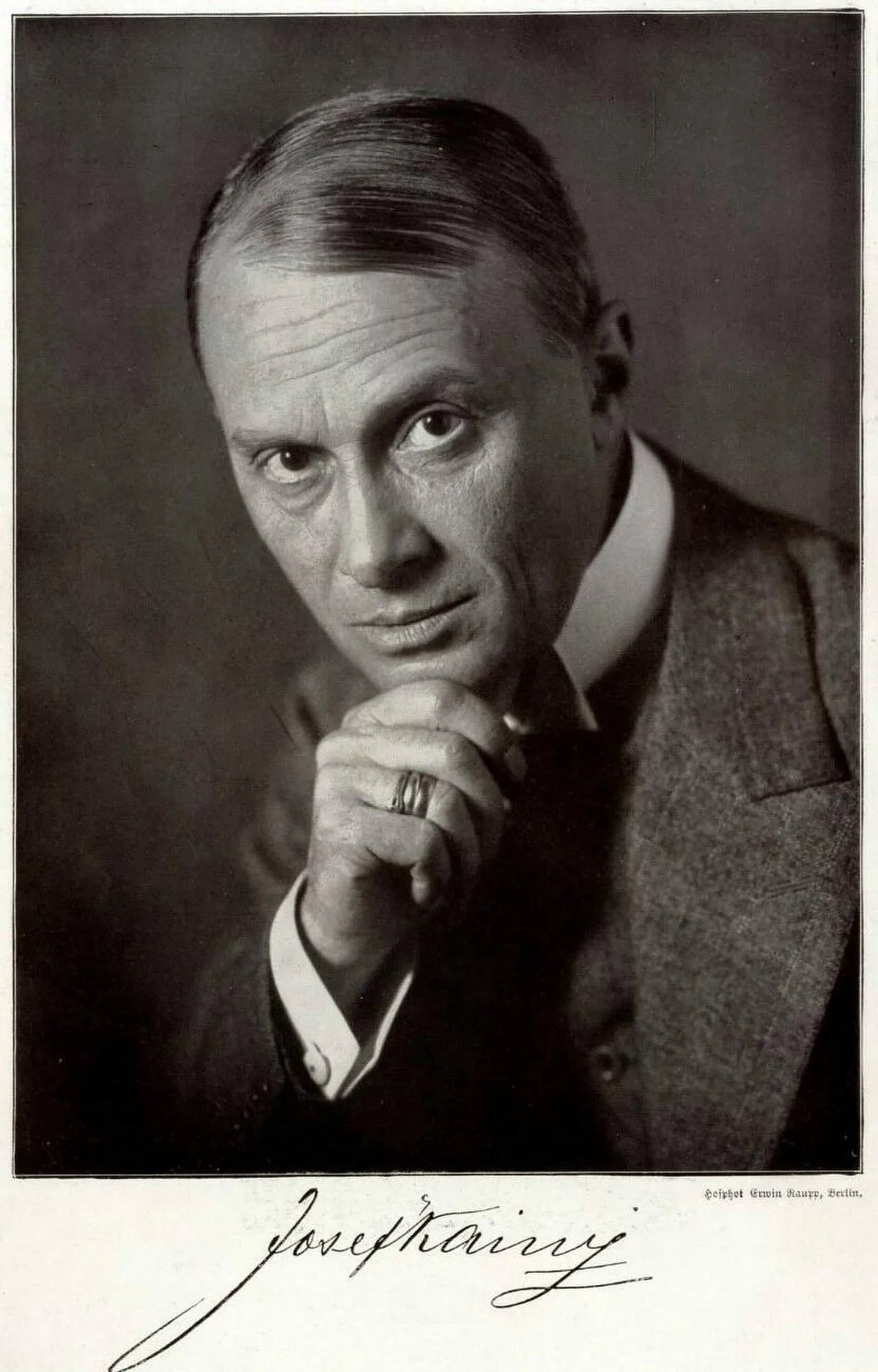 Portrait of Josef Kainz (1858–1910) – memorial page