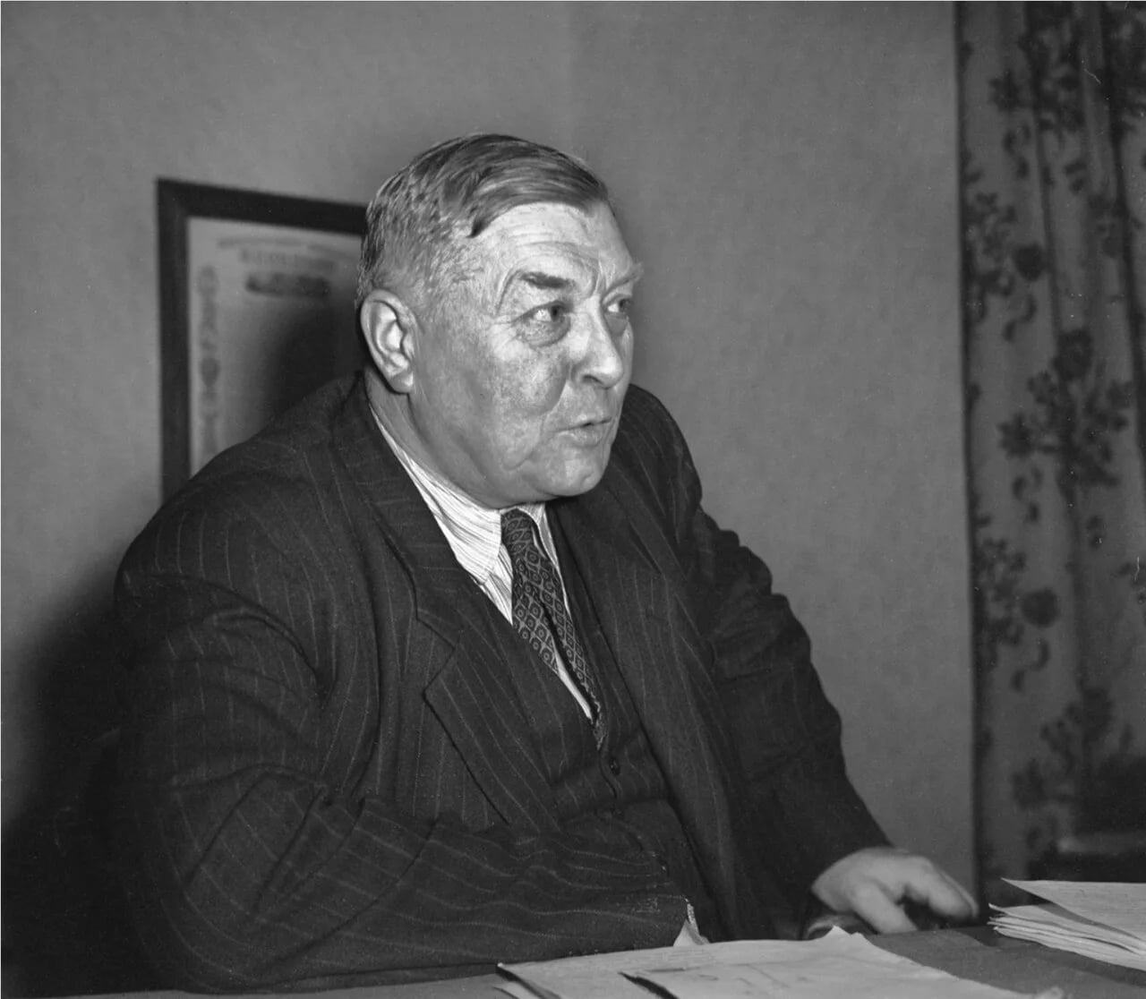 Portrait of Olav Oksvik (1887–1958) – memorial page