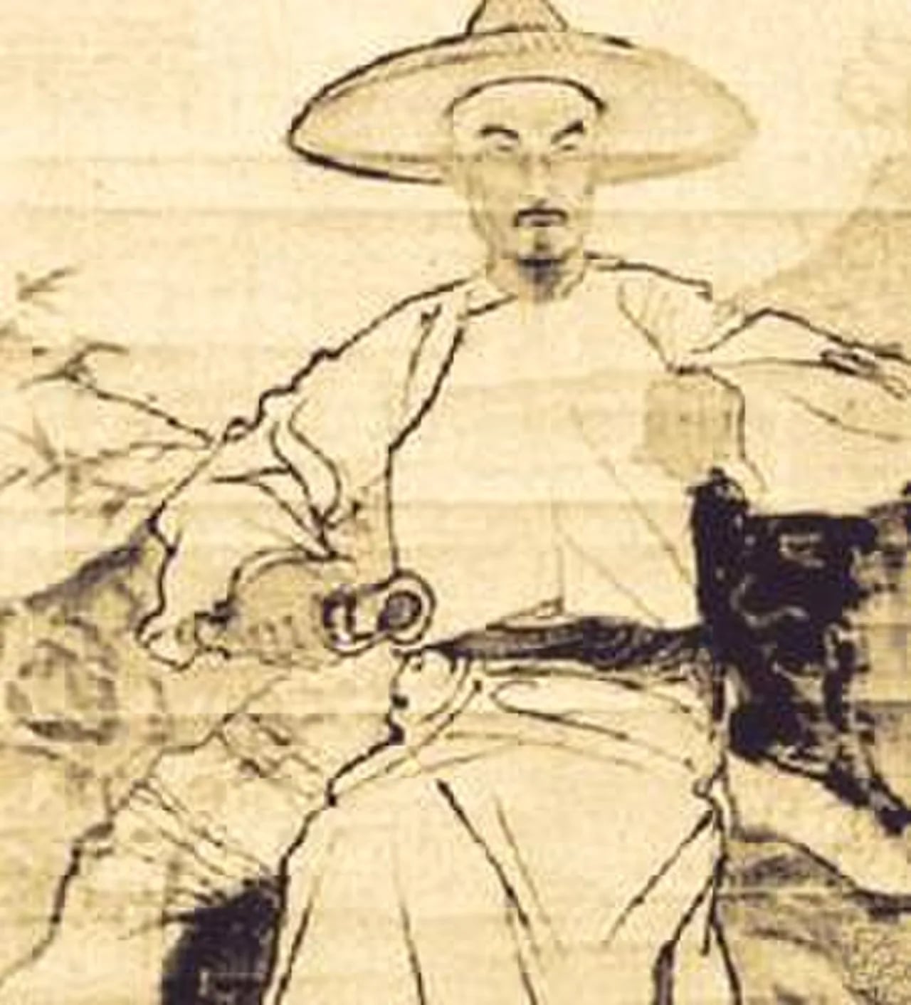 Porträt von Wu Jingzi (1701–1754) – Gedenkseite