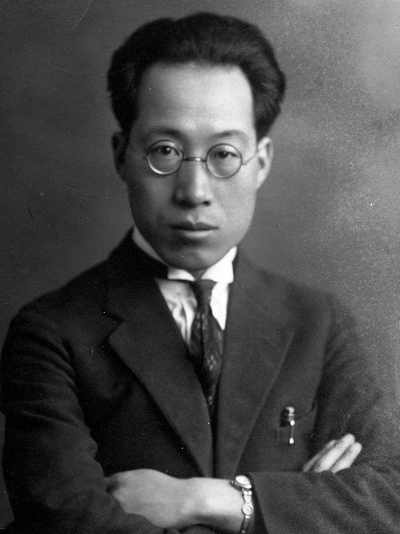 Porträt von Yang Zhongjian (1897–1979) – Gedenkseite