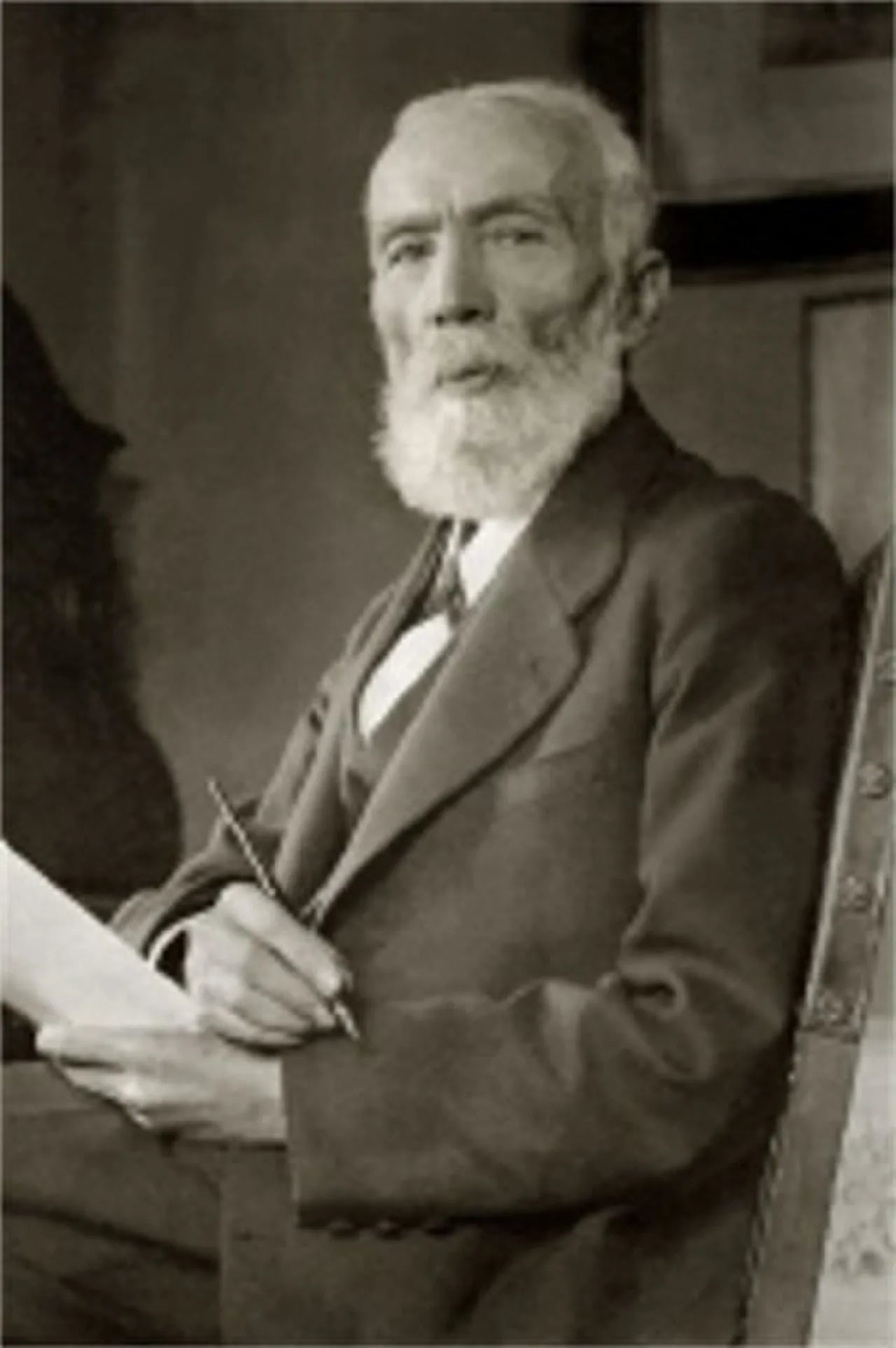 Porträt von Johann Puluj (1845–1918) – Gedenkseite