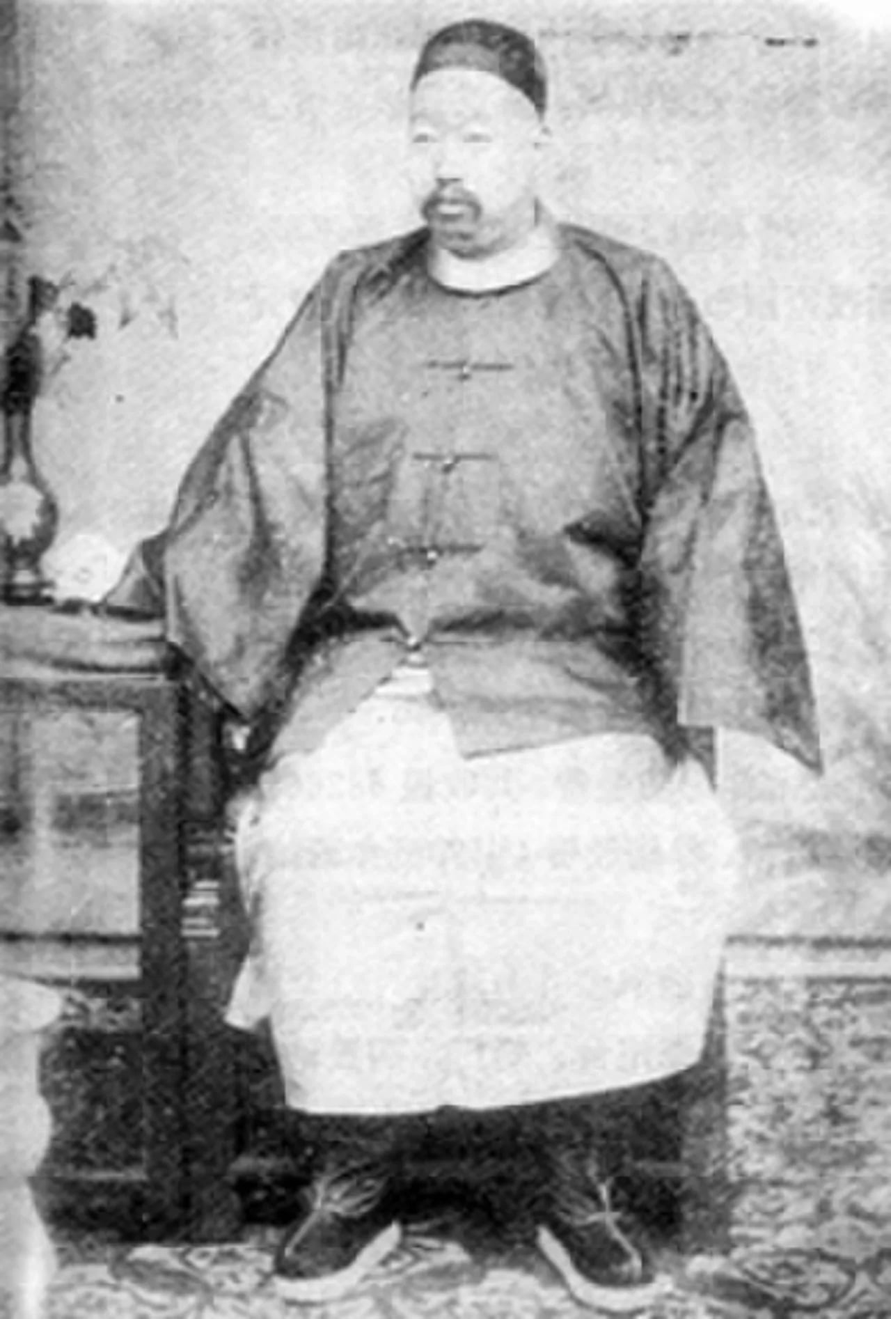 Porträt von Zhang Peilun (1848–1903) – Gedenkseite