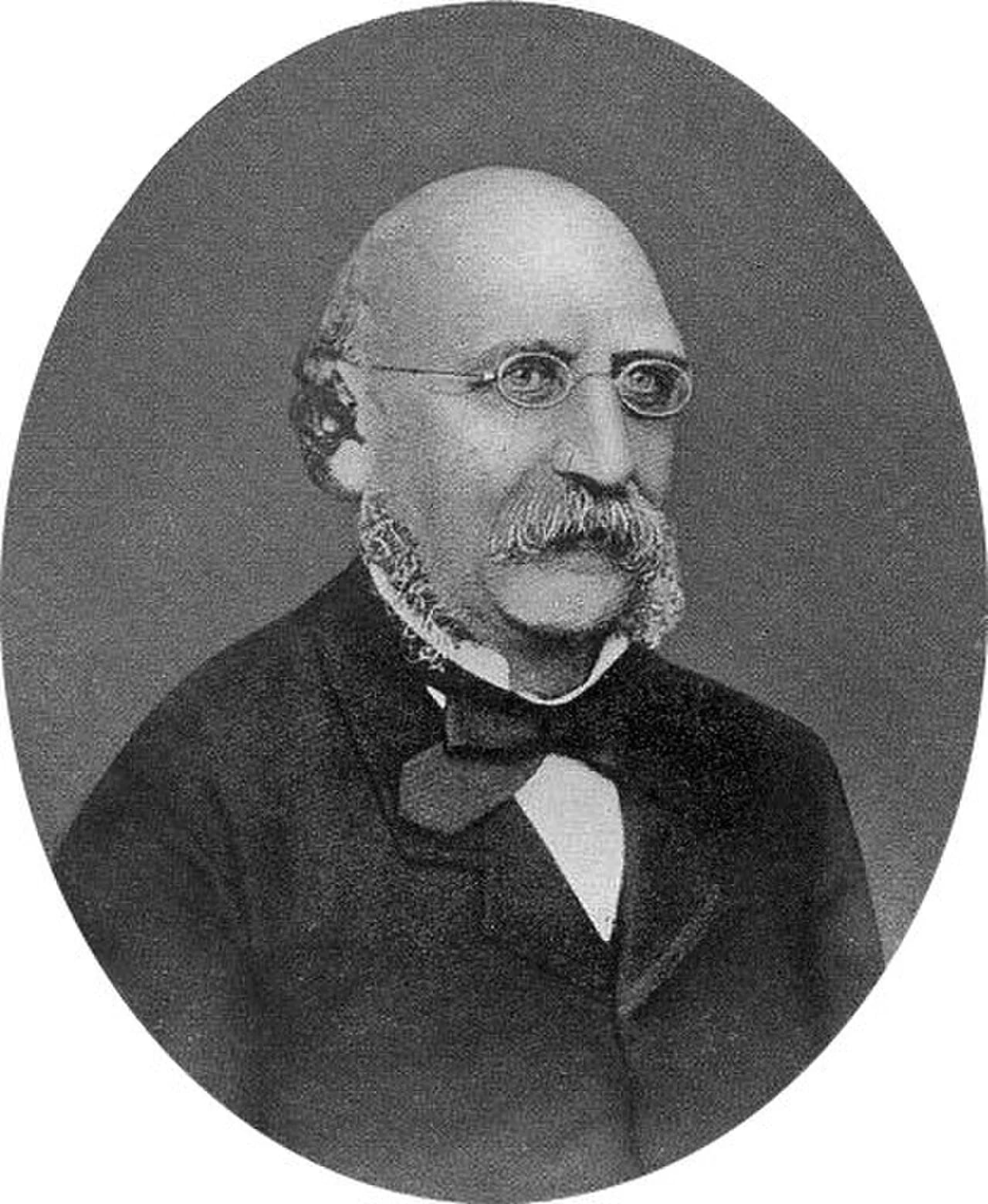 Porträt von Giovanni Battista de Rossi (1822–1894) – Gedenkseite
