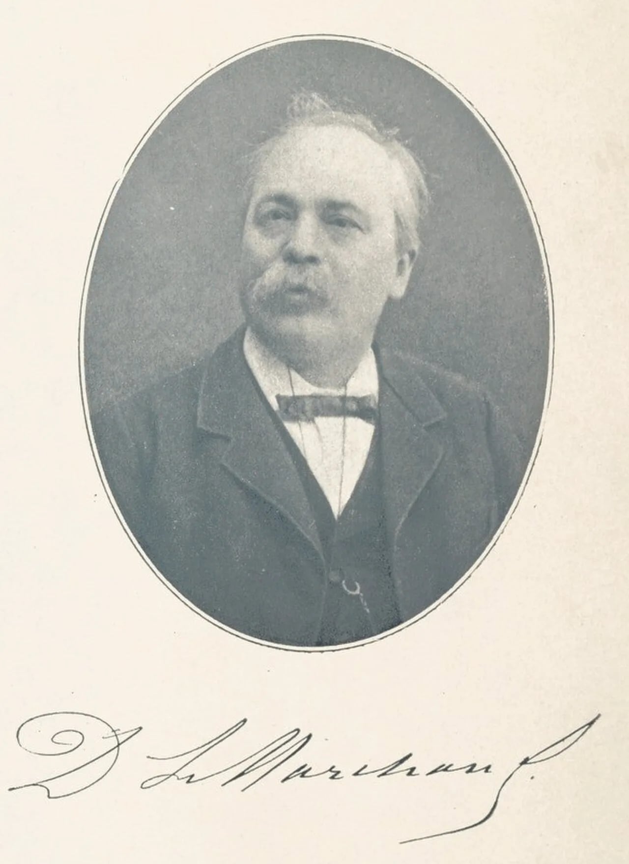Porträt von Nestor Léon Marchand (1833–1911) – Gedenkseite