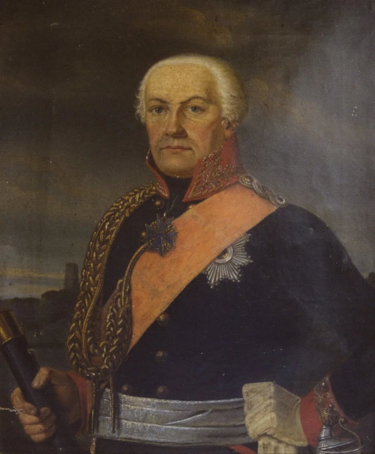 Portrait of Wilhelm René de l’Homme de Courbière (1733–1811) – memorial page