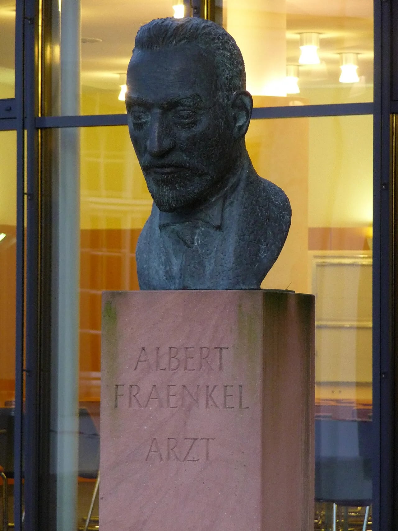 Portrait of Albert Fraenkel (1864–1938) – memorial page