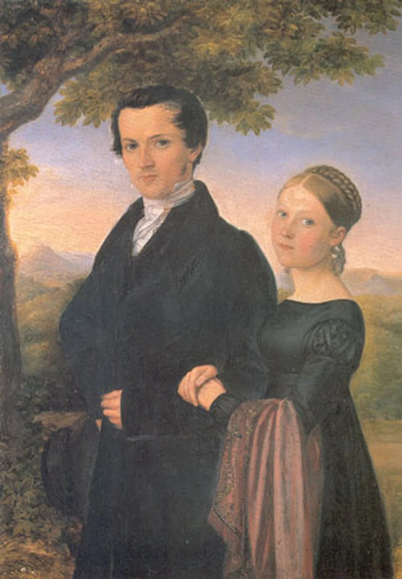 Porträt von Friedrich Silcher (1789–1860) – Gedenkseite