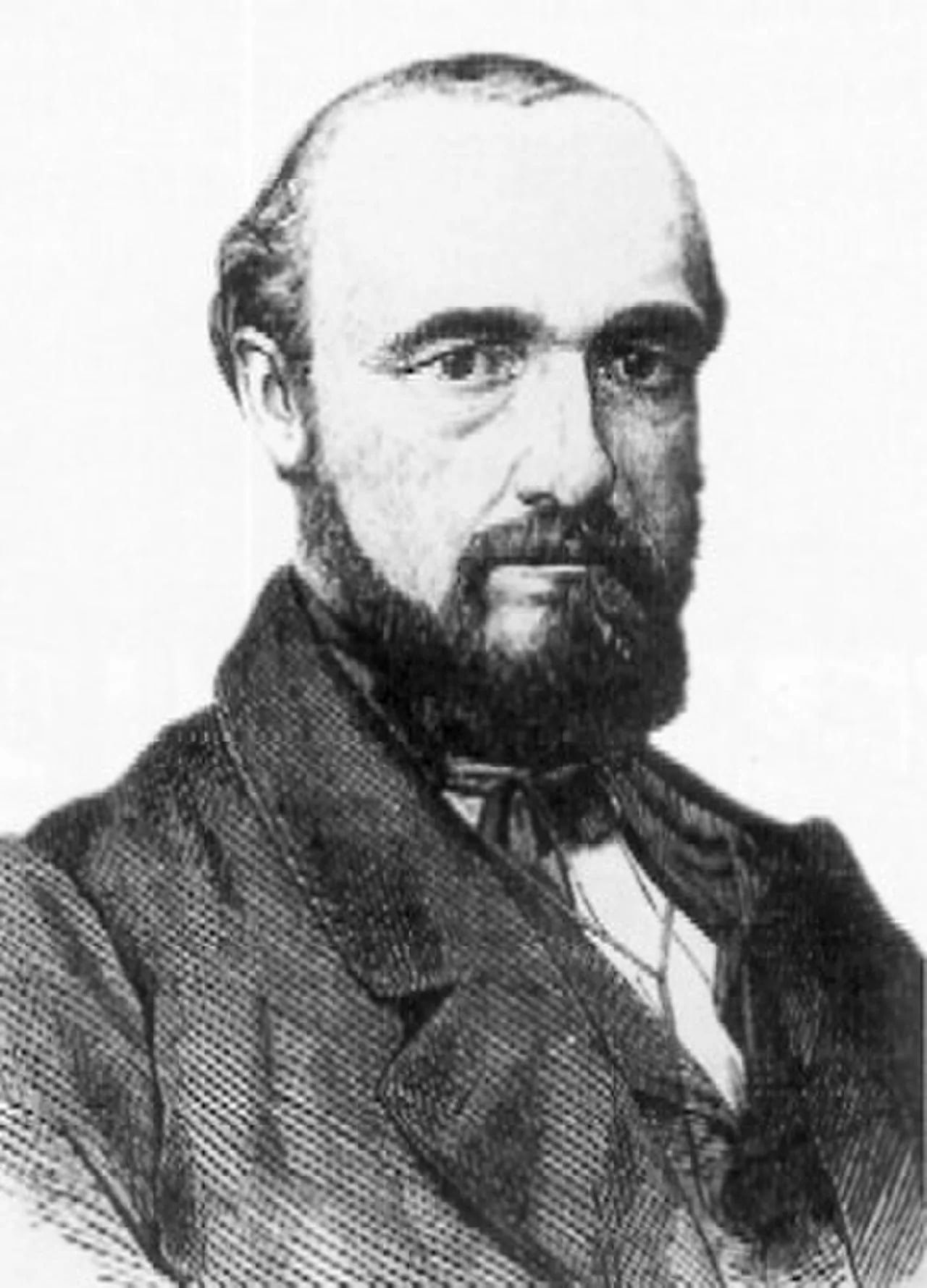 Porträt von Carl Reinhold August Wunderlich (1815–1877) – Gedenkseite