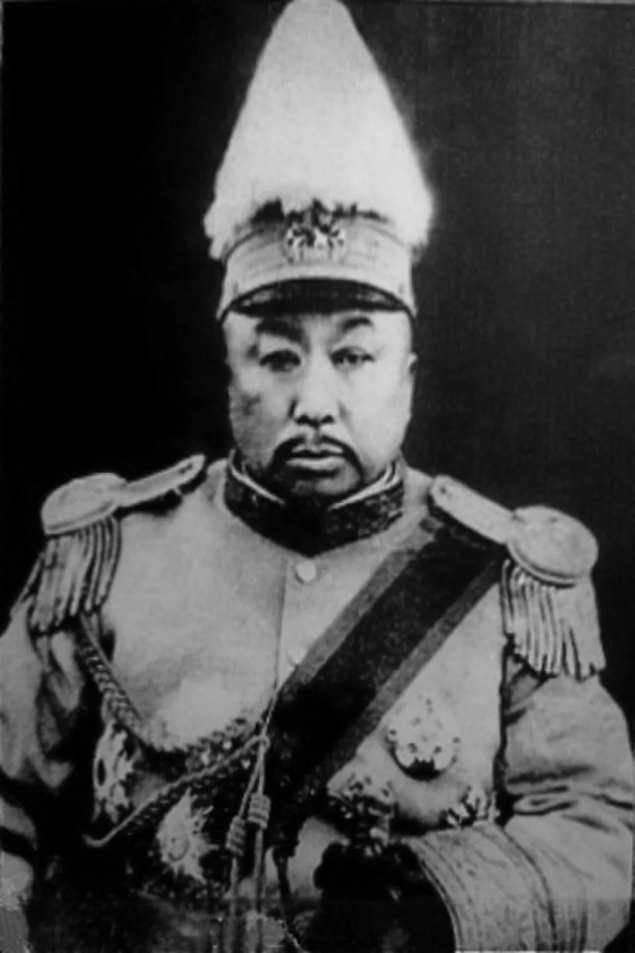 Porträt von Wu Junsheng (1863–1928) – Gedenkseite