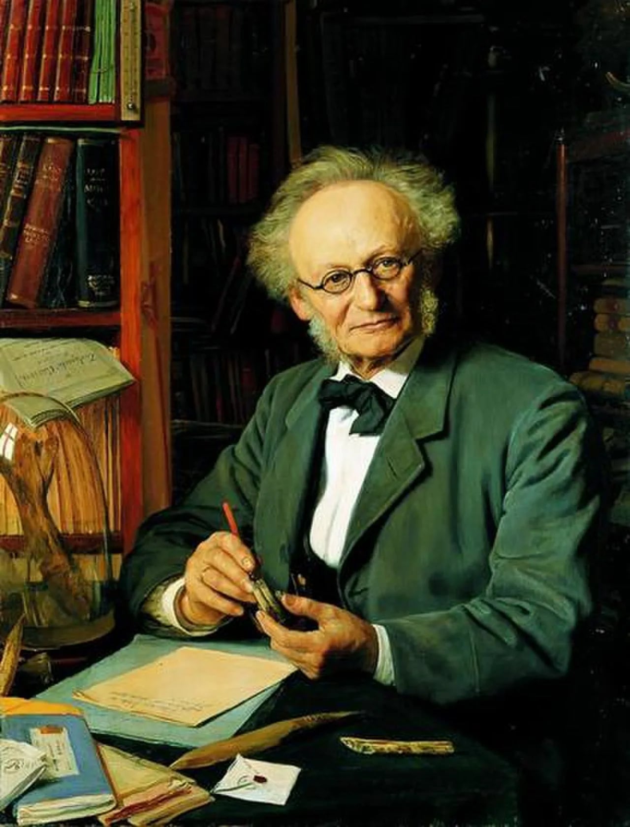 Portrait of Japetus Steenstrup (1813–1897) – memorial page