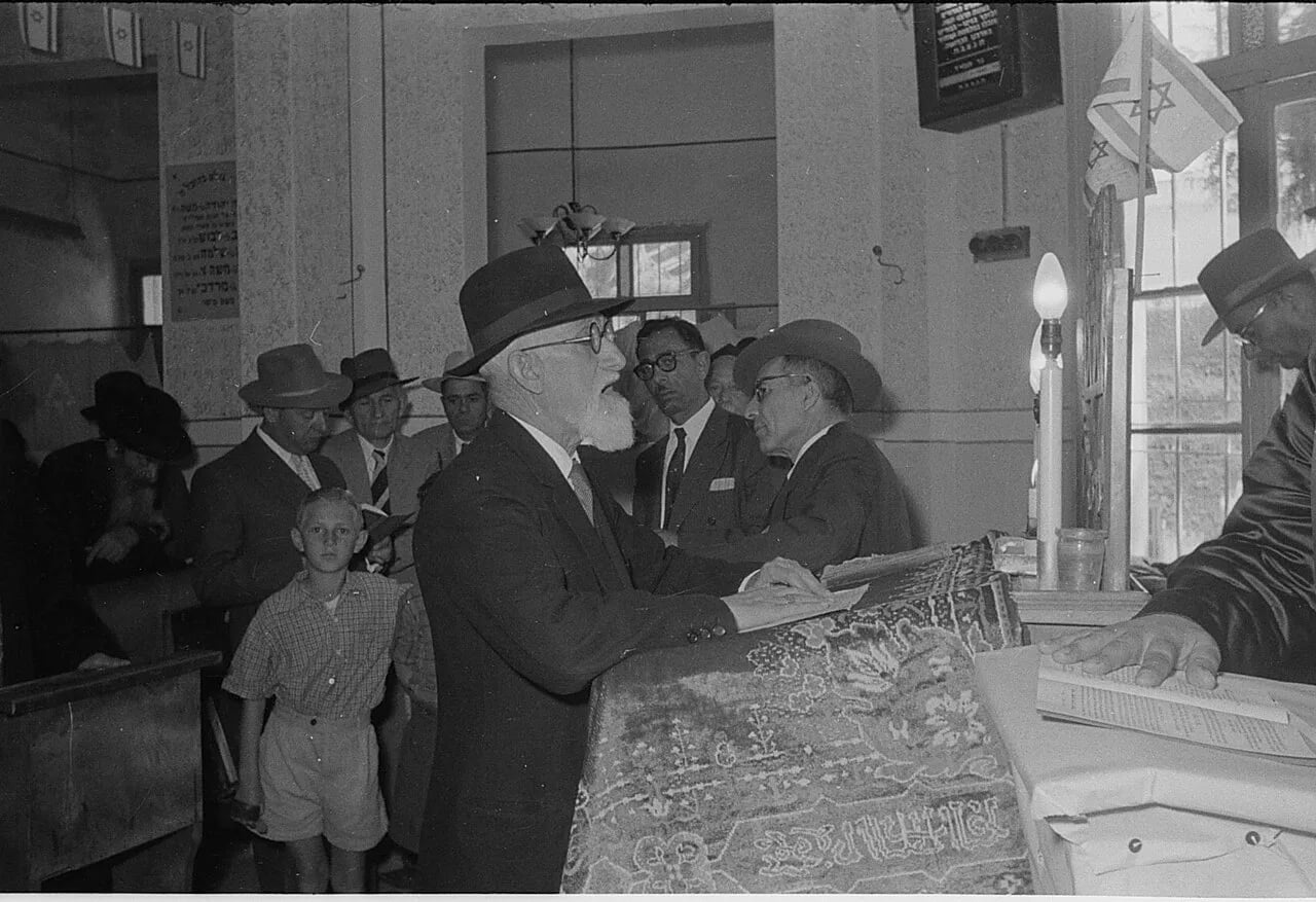 Porträt von Abraham Bekhar (1914–2004) – Gedenkseite