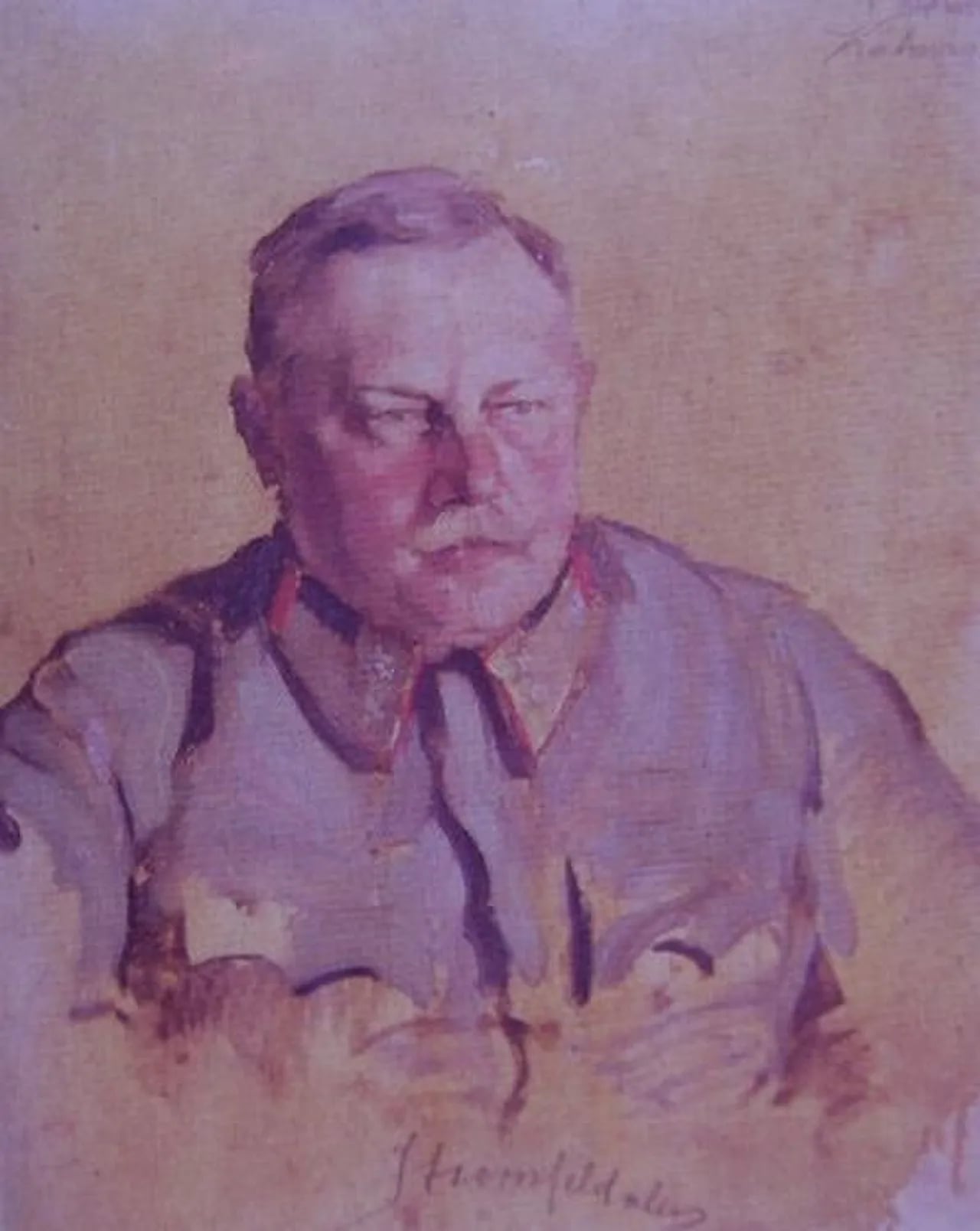 Portrait of Aurél Stromfeld (1878–1927) – memorial page