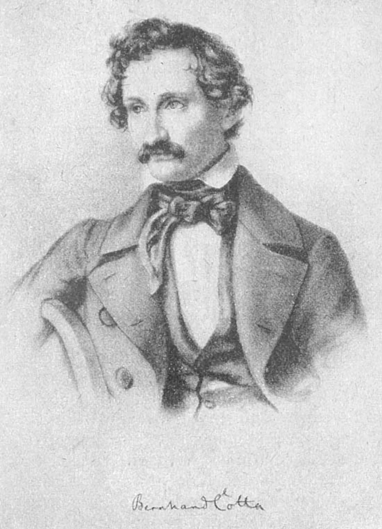 Porträt von Bernhard von Cotta (1808–1879) – Gedenkseite