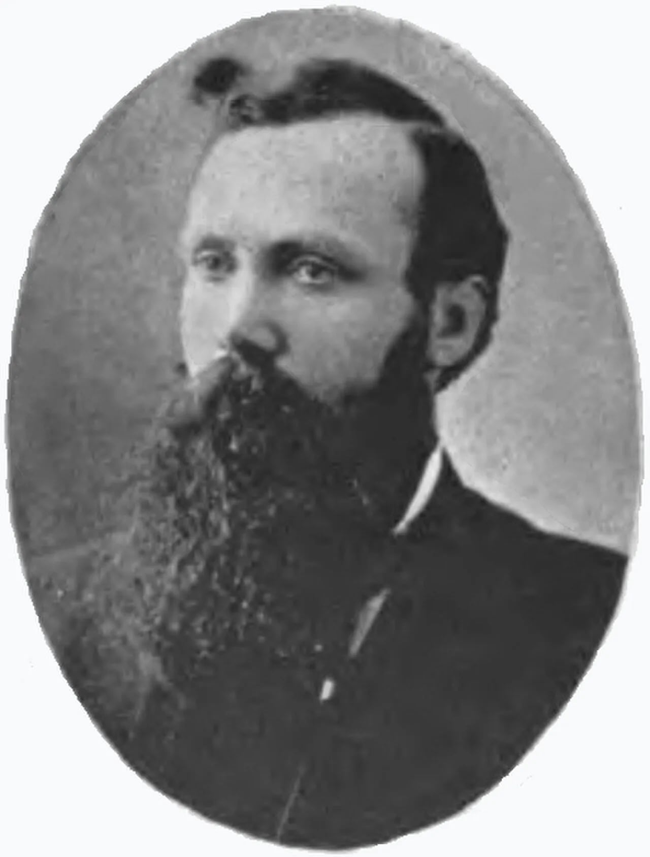 Porträt von Nial R. Hysell (1854–1921) – Gedenkseite