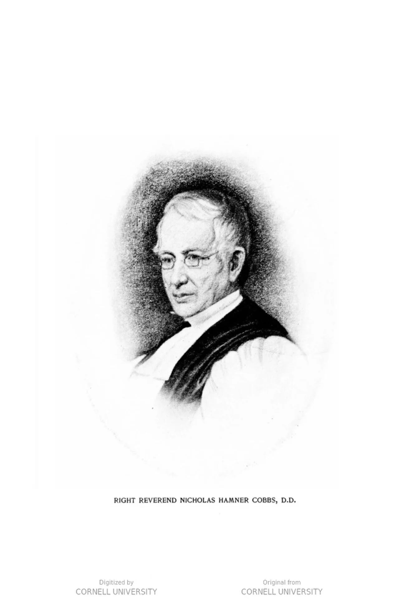 Porträt von Nicholas H. Cobbs (1796–1861) – Gedenkseite