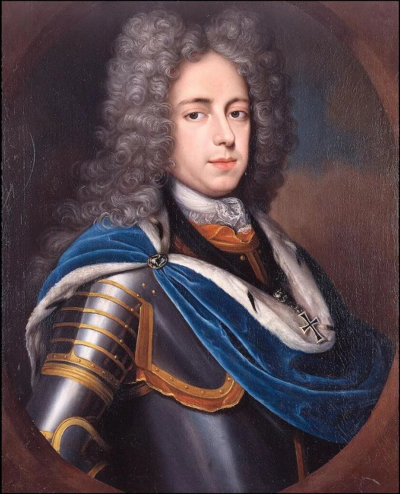 Porträt von Heinrich Casimir II. (1657–1696) – Gedenkseite
