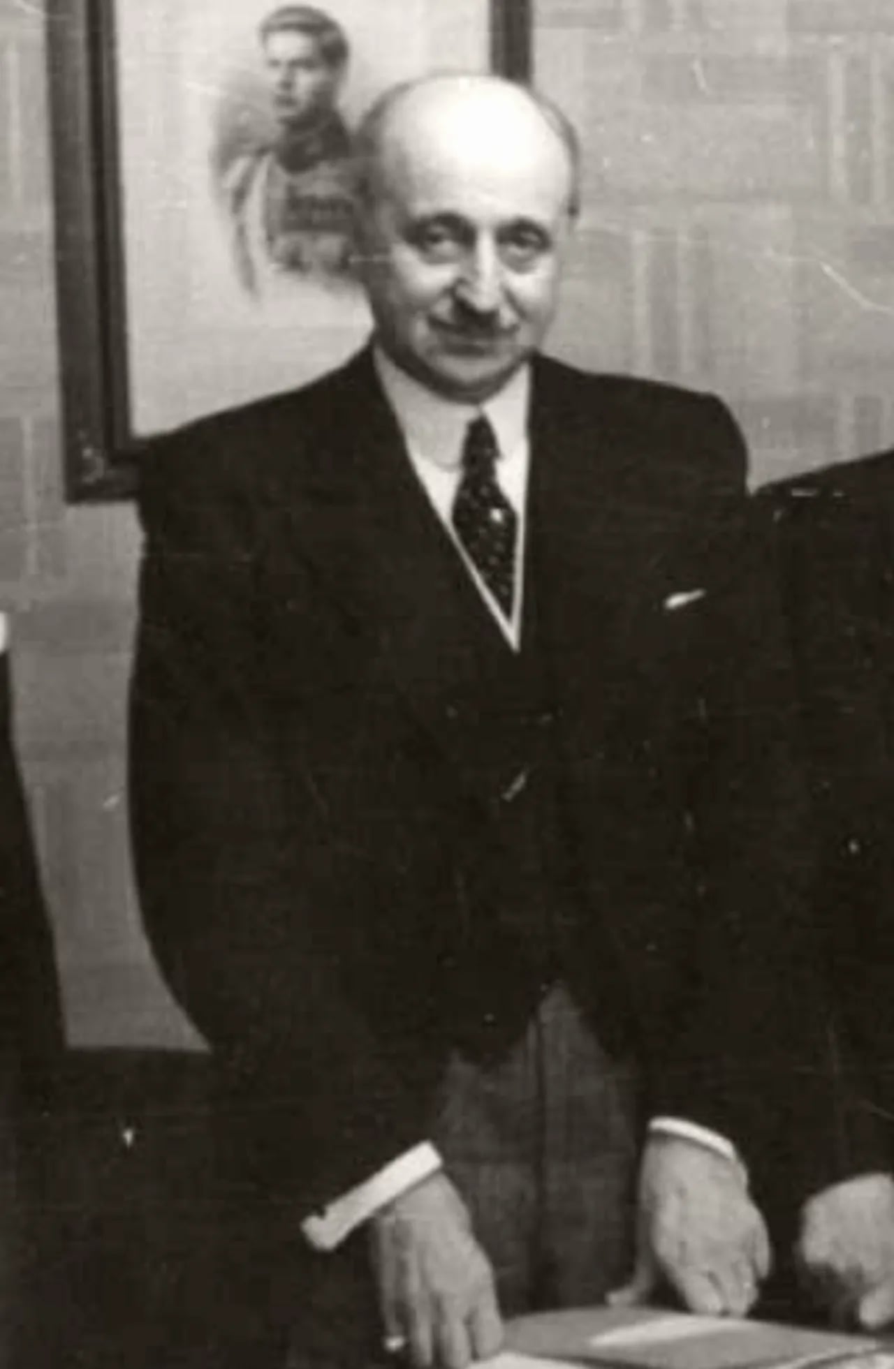 Porträt von Nicolae Petrescu-Comnen (1881–1958) – Gedenkseite