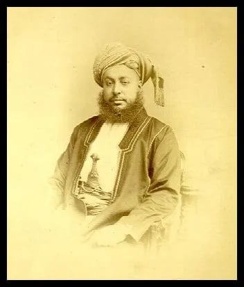Portrait of Barghasch ibn Said (1837–1888) – memorial page