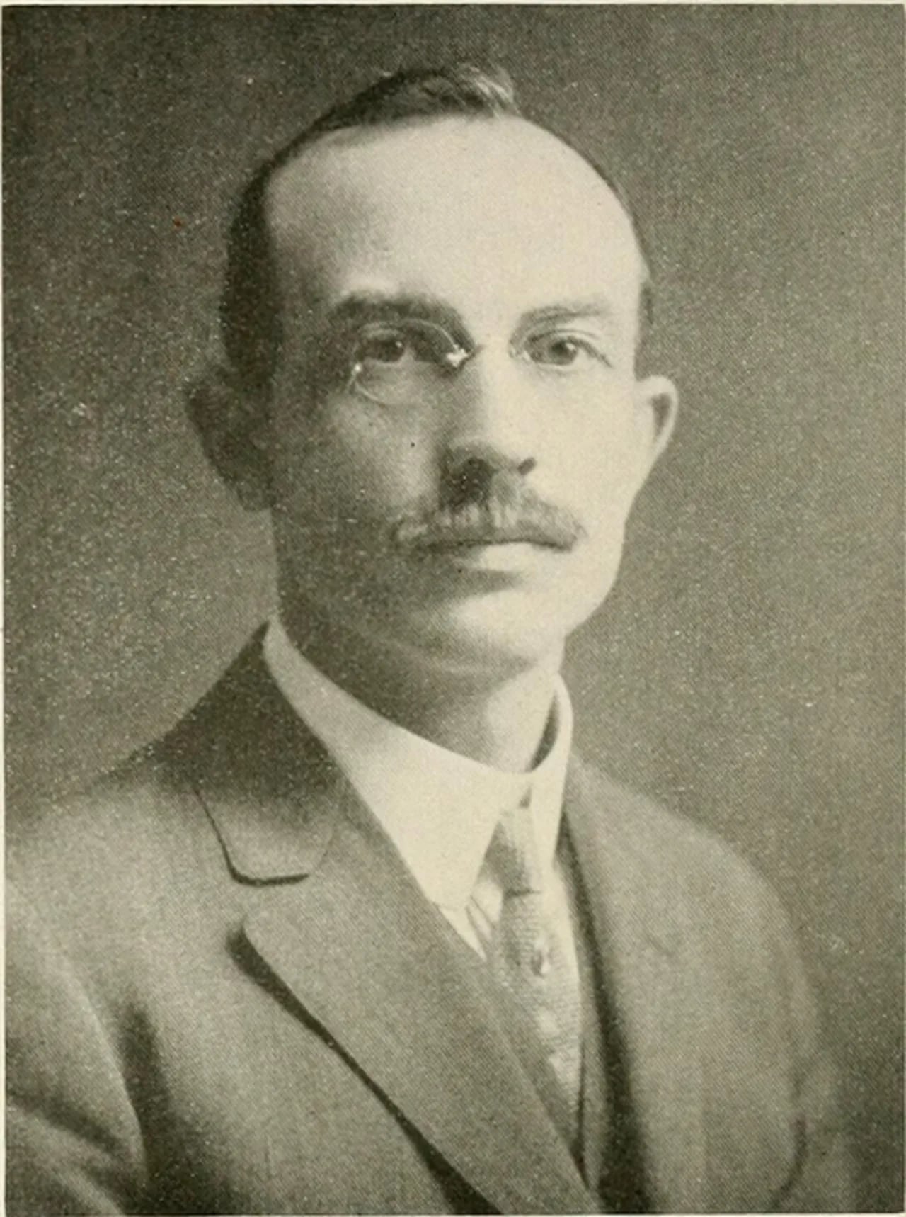 Porträt von Niels Edward Liljenberg (1869–1952) – Gedenkseite