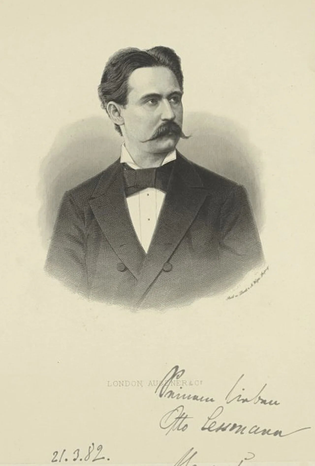 Porträt von Xaver Scharwenka (1850–1924) – Gedenkseite