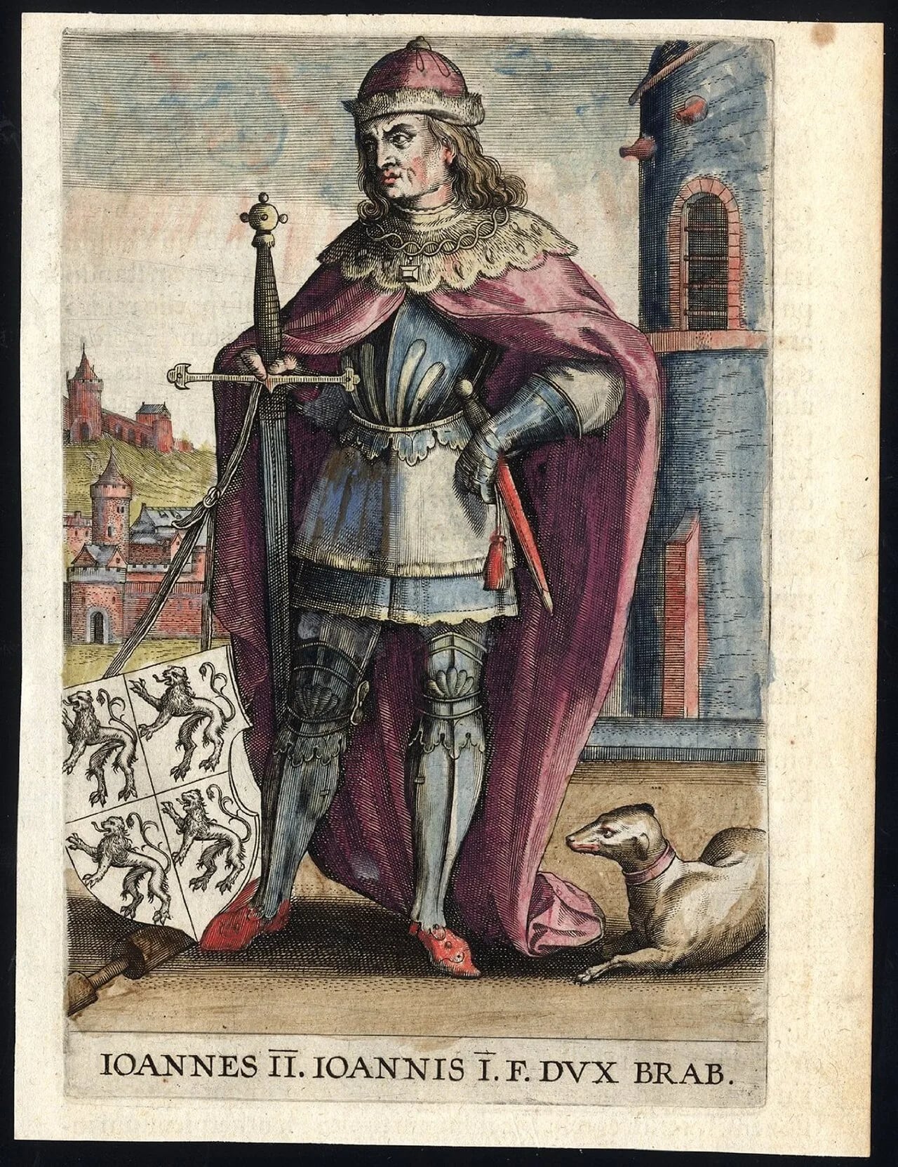 Portrait of Johann II. (1275–1312) – memorial page