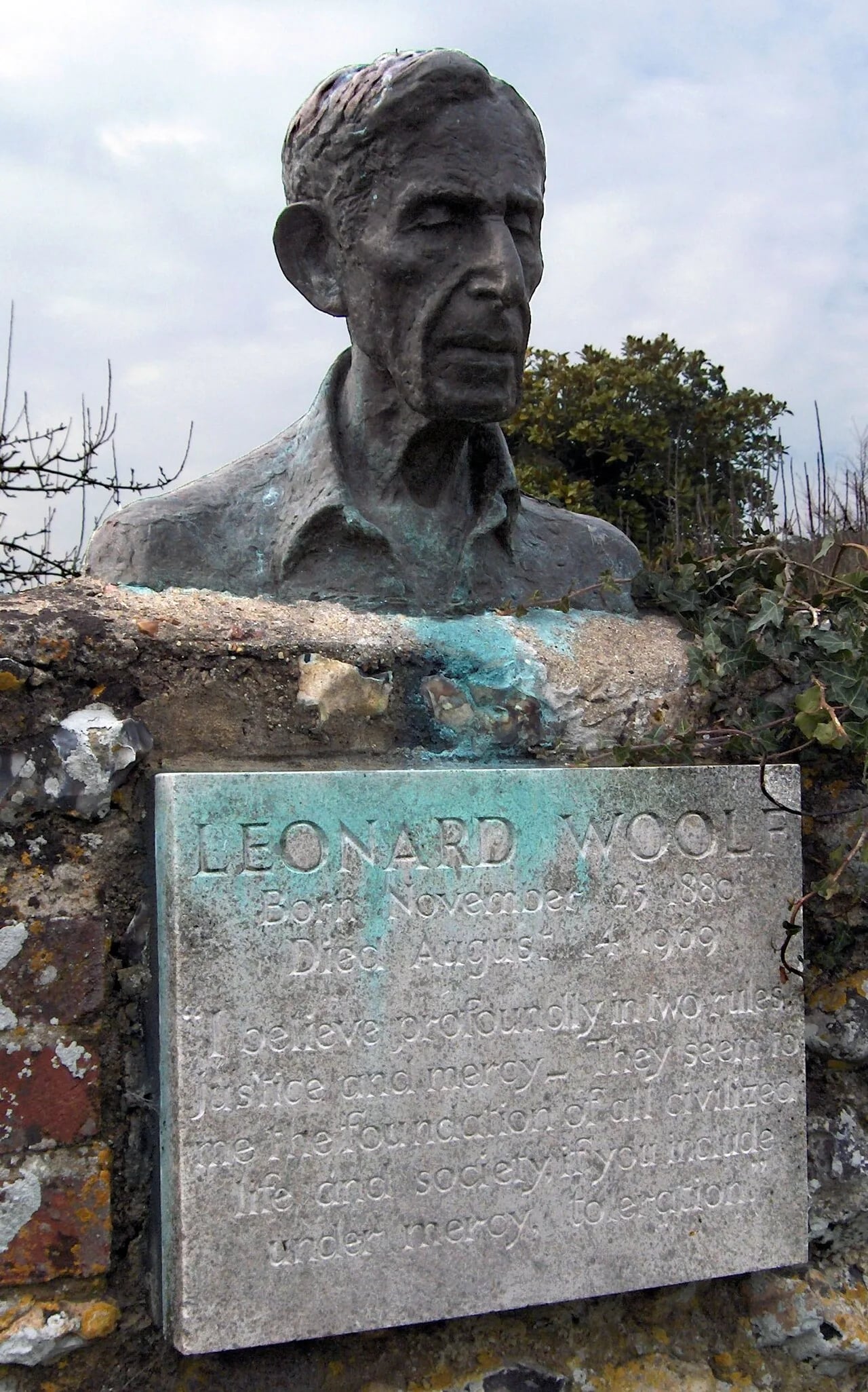Porträt von Leonard Sidney Woolf (1880–1969) – Gedenkseite