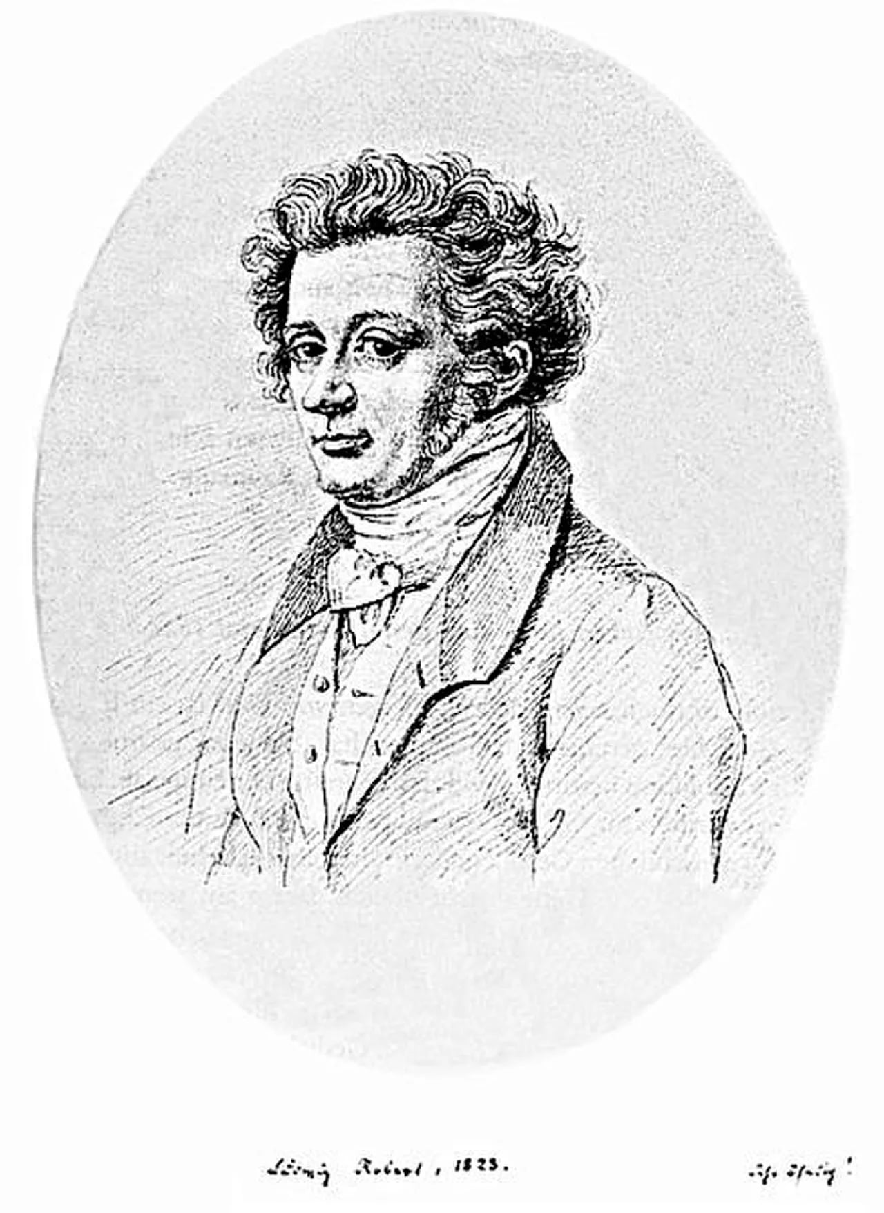 Portrait of Ludwig Robert (1778–1832) – memorial page