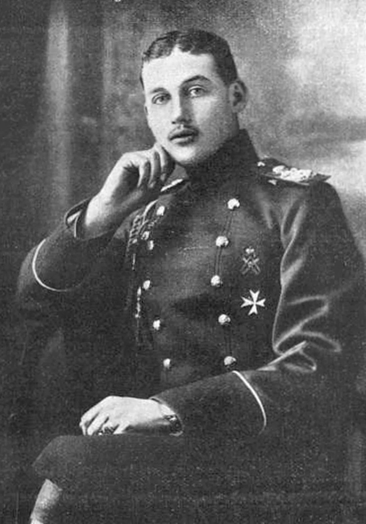 Porträt von Konstantin Konstantinowitsch Romanow (1891–1918) – Gedenkseite