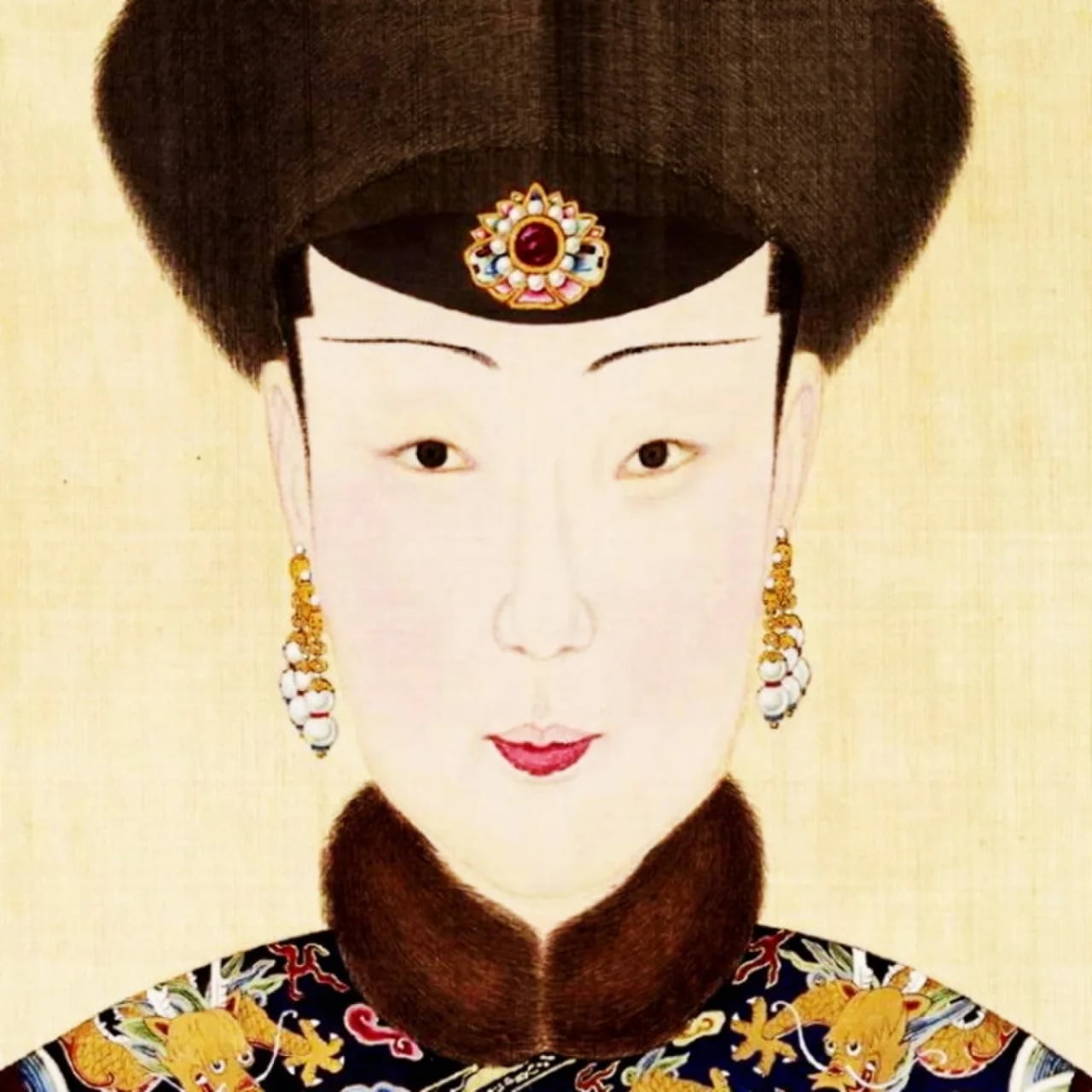 Portrait of Noble Consort Xun (1758–1797) – memorial page