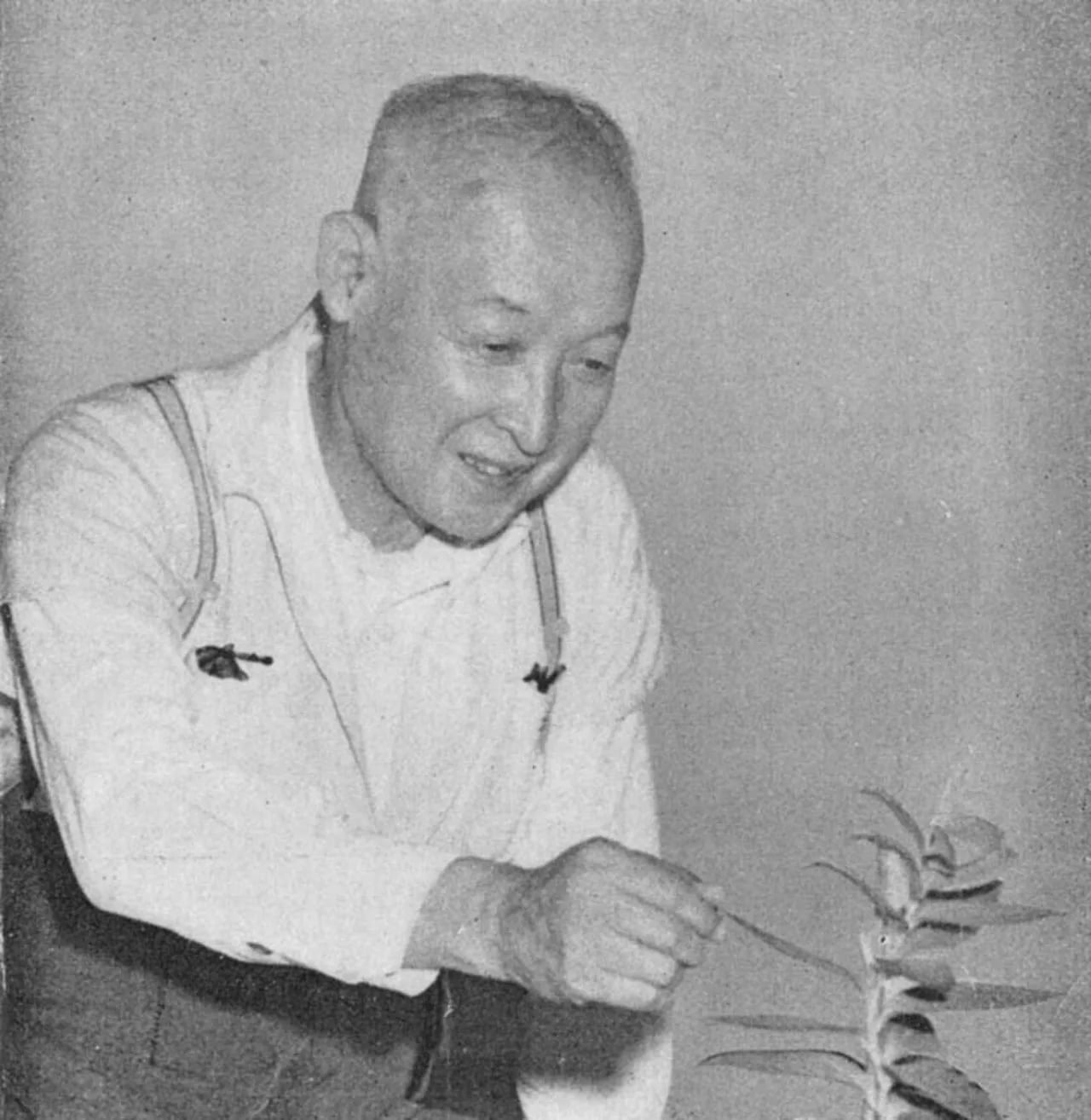 Porträt von Nakai Takenoshin (1882–1952) – Gedenkseite