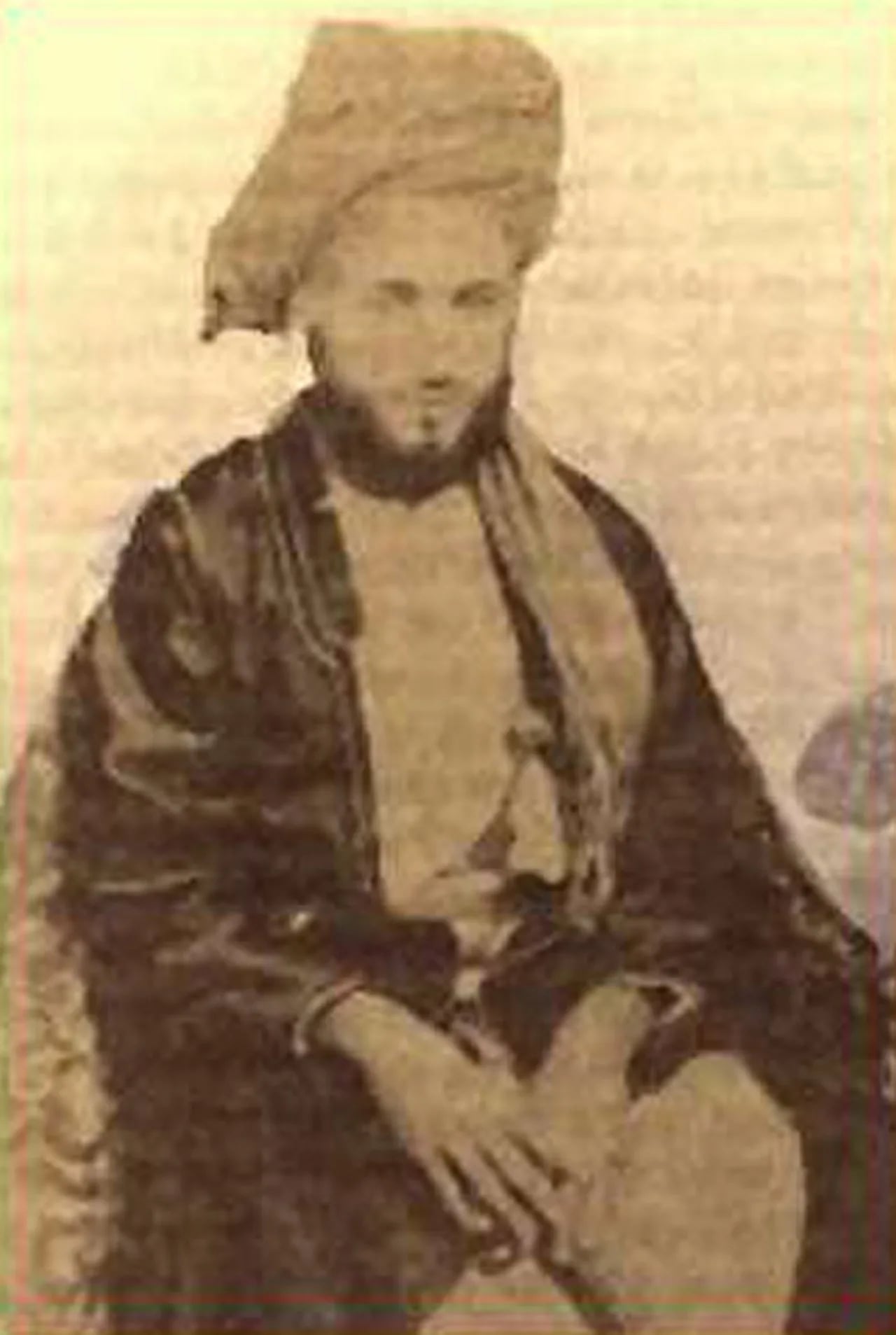 Portrait of Madschid bin Said (1834–1870) – memorial page