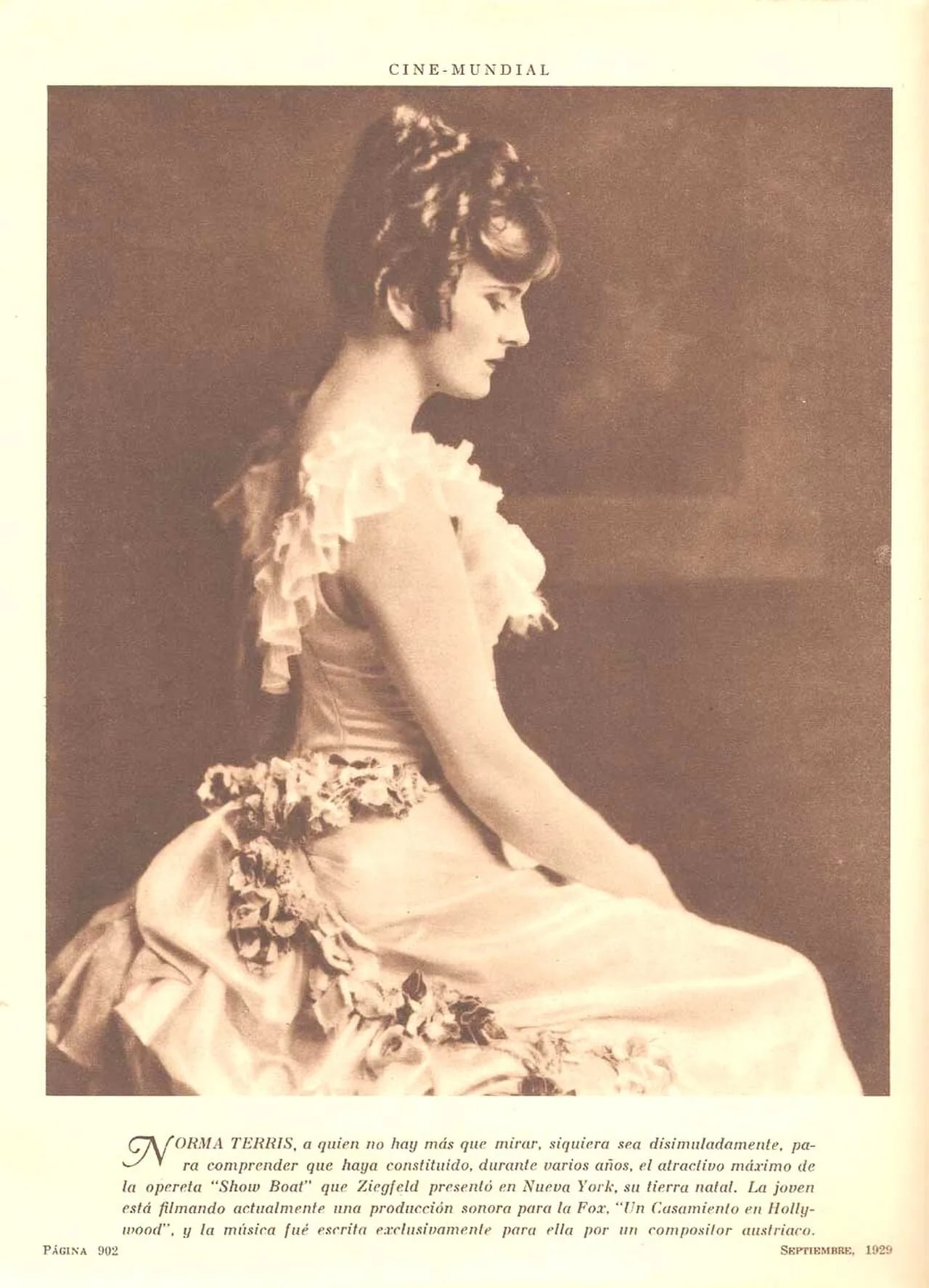 Portrait of Norma Terris (1904–1989) – memorial page