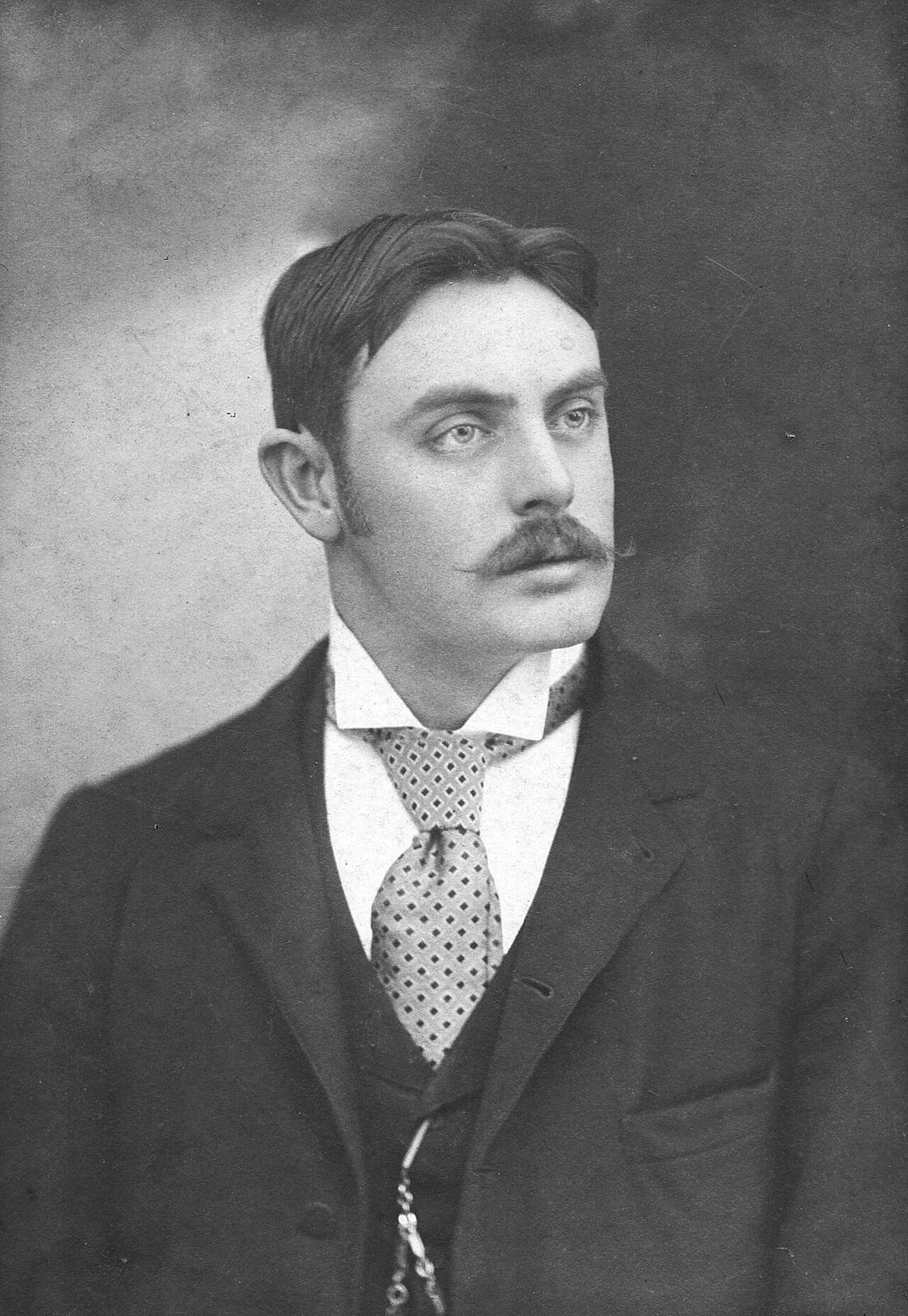 Porträt von Norman Edsall (1873–1899) – Gedenkseite