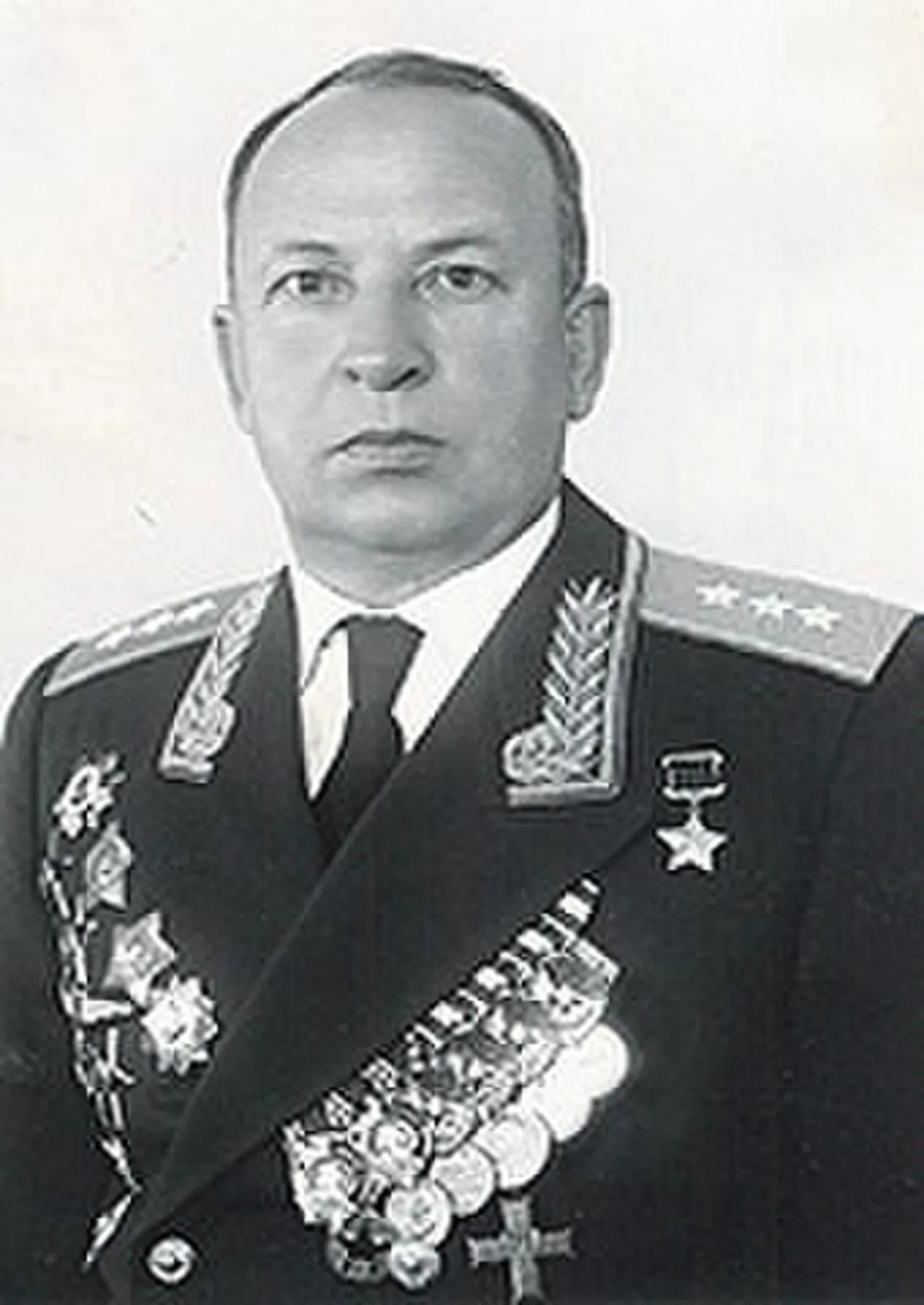 Porträt von Georgi Filippowitsch Baidukow (1907–1994) – Gedenkseite