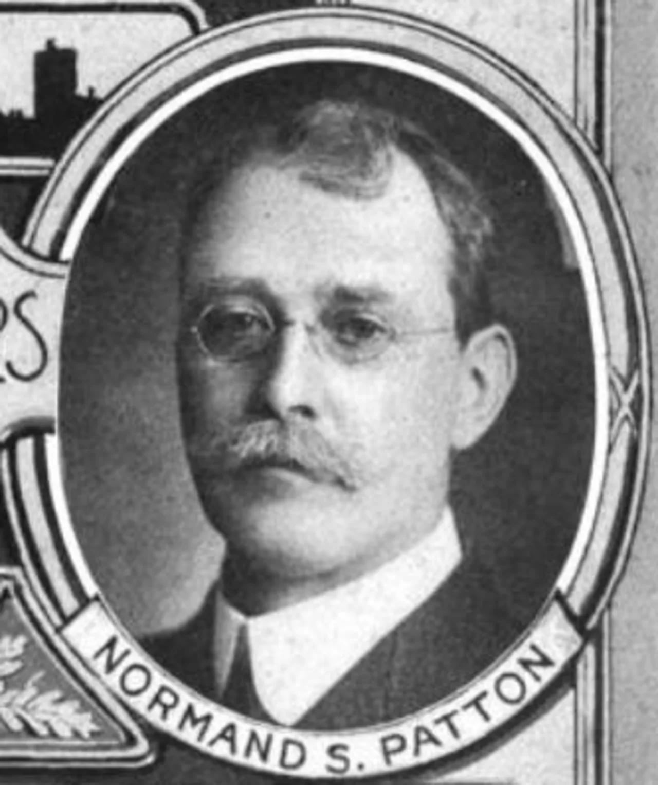 Portrait of Normand Smith Patton (1852–1915) – memorial page