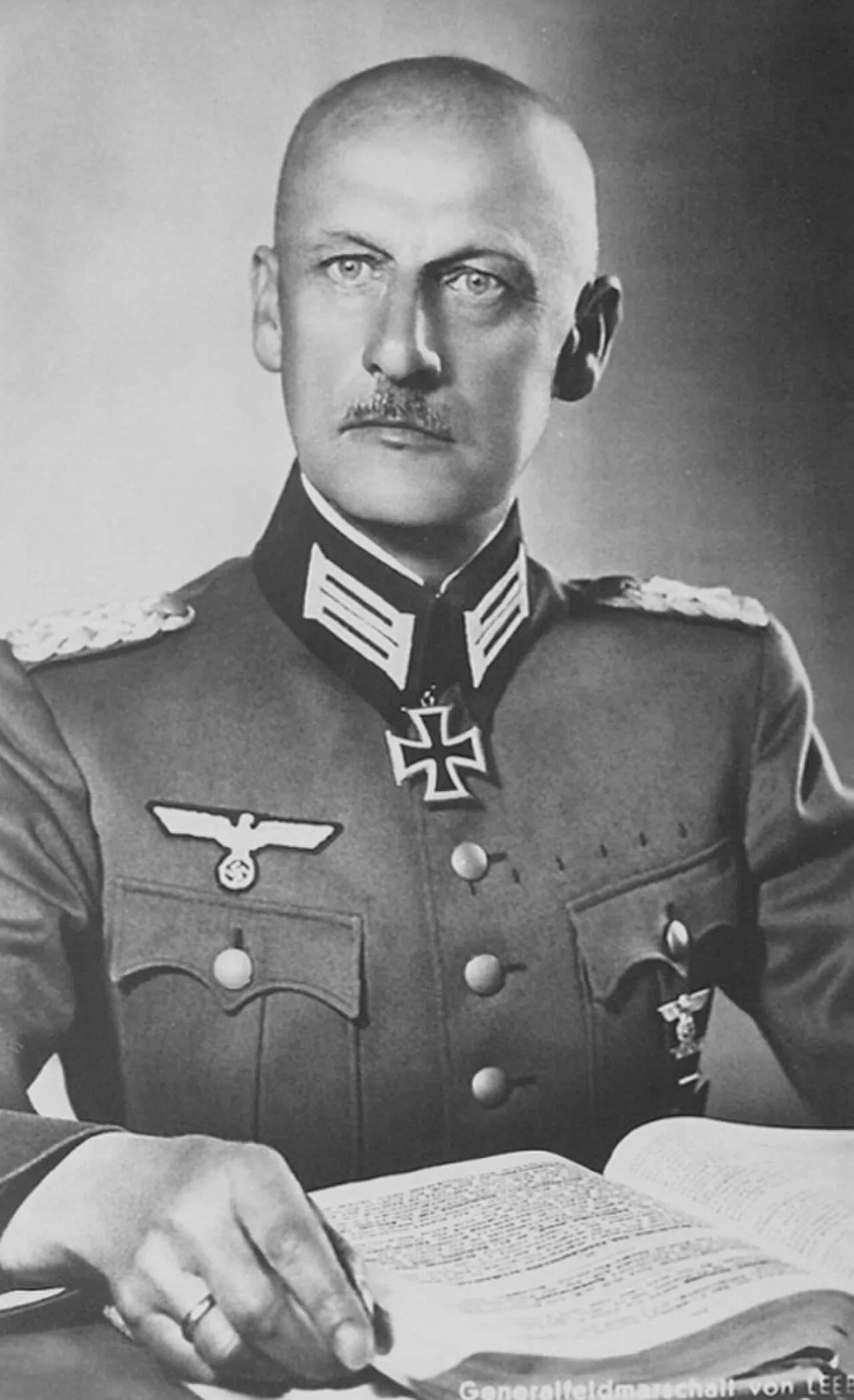 Portrait of Wilhelm Ritter von Leeb (1876–1956) – memorial page