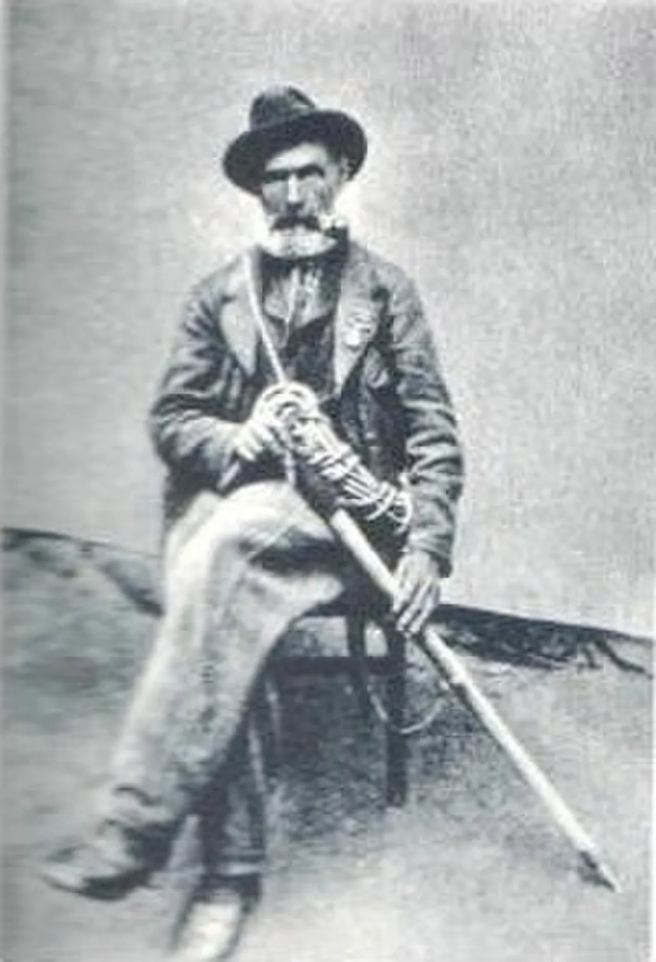 Porträt von Jean-Antoine Carrel (1829–1890) – Gedenkseite