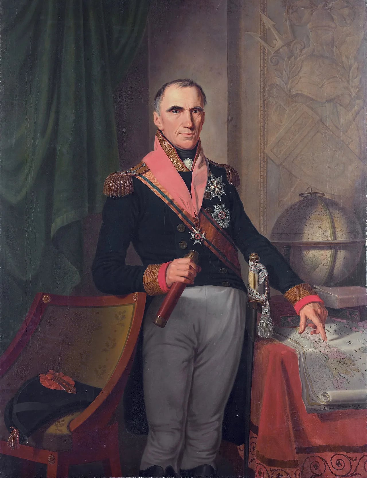 Porträt von Theodorus Frederik van Capellen (1762–1824) – Gedenkseite