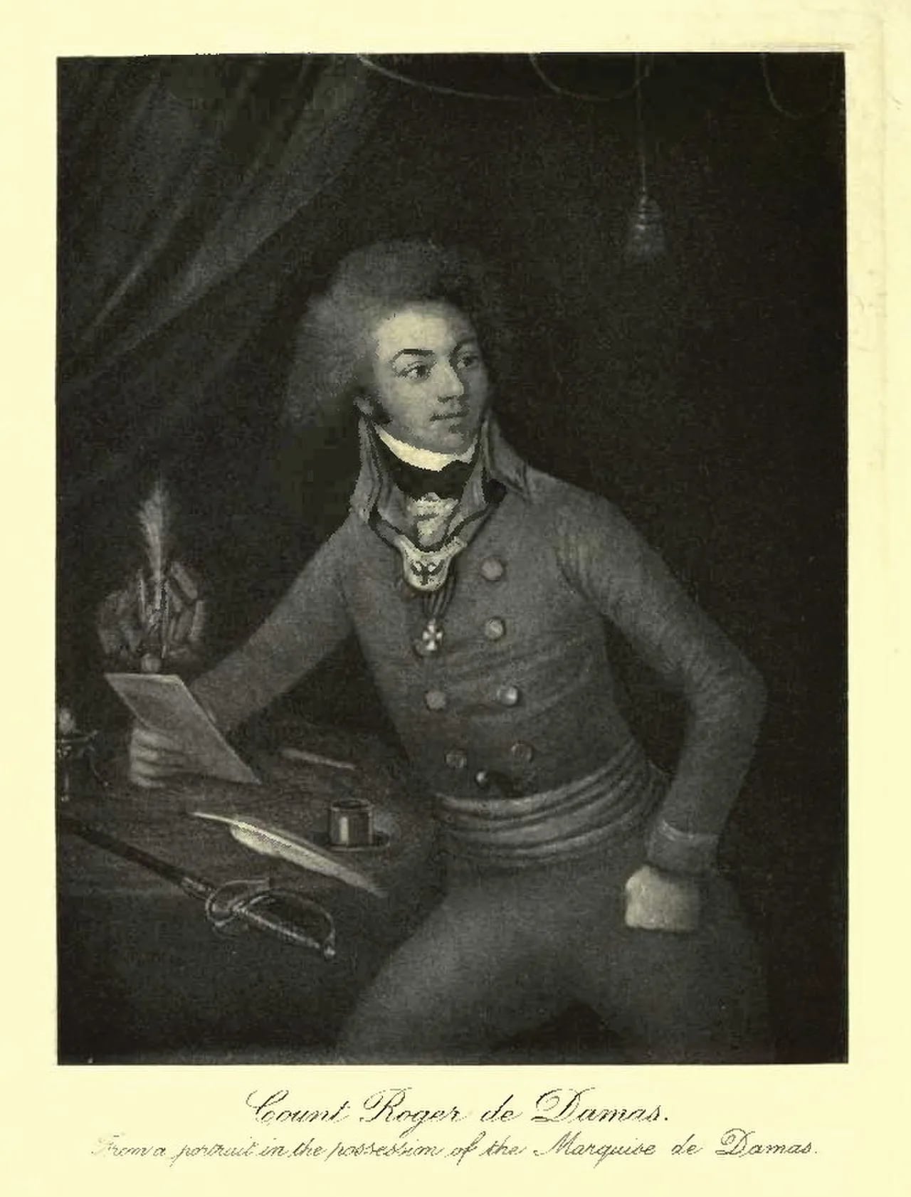 Portrait of Roger de Damas (1765–1823) – memorial page