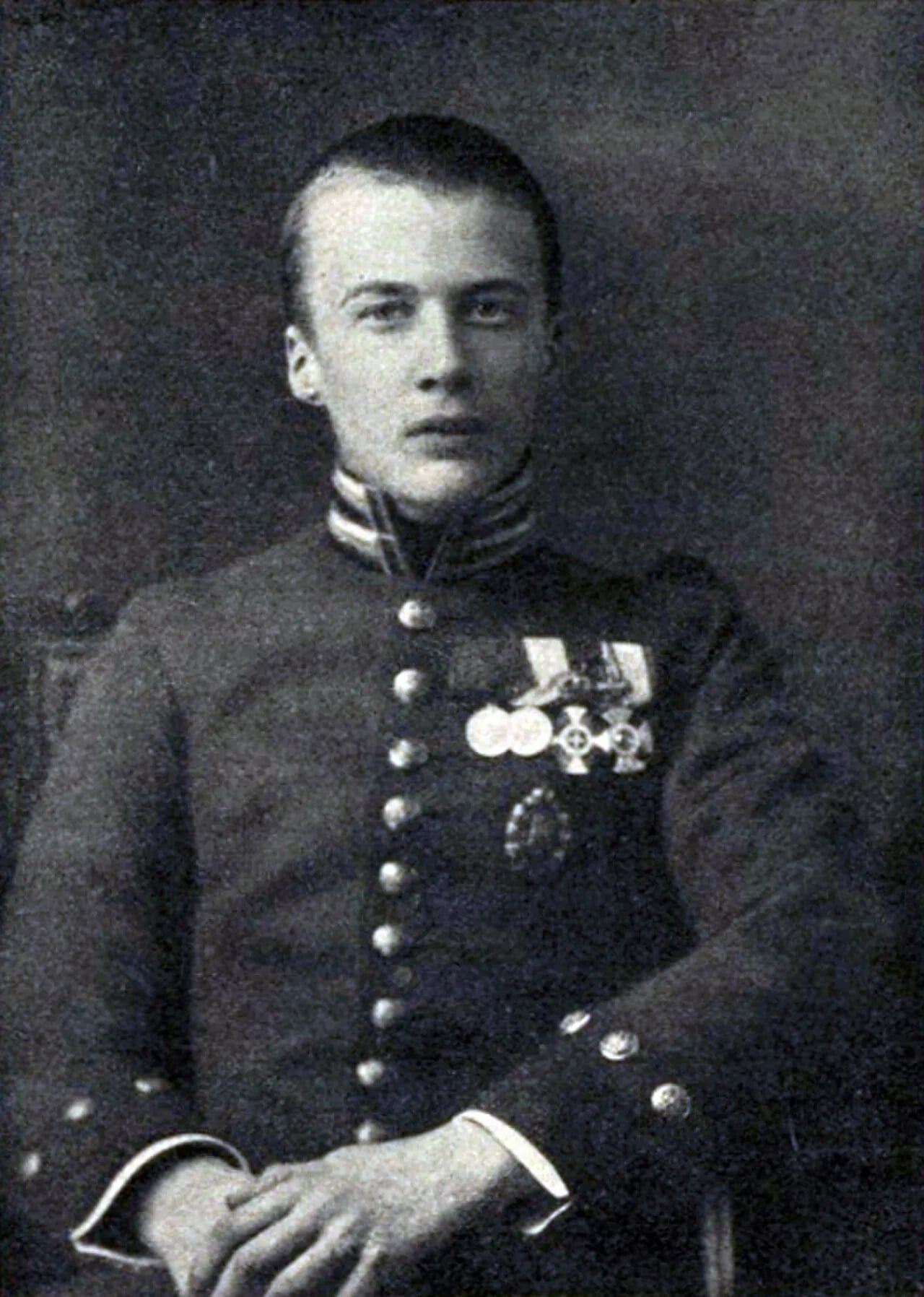 Portrait of Oleg Konstantinowitsch Romanow (1892–1914) – memorial page