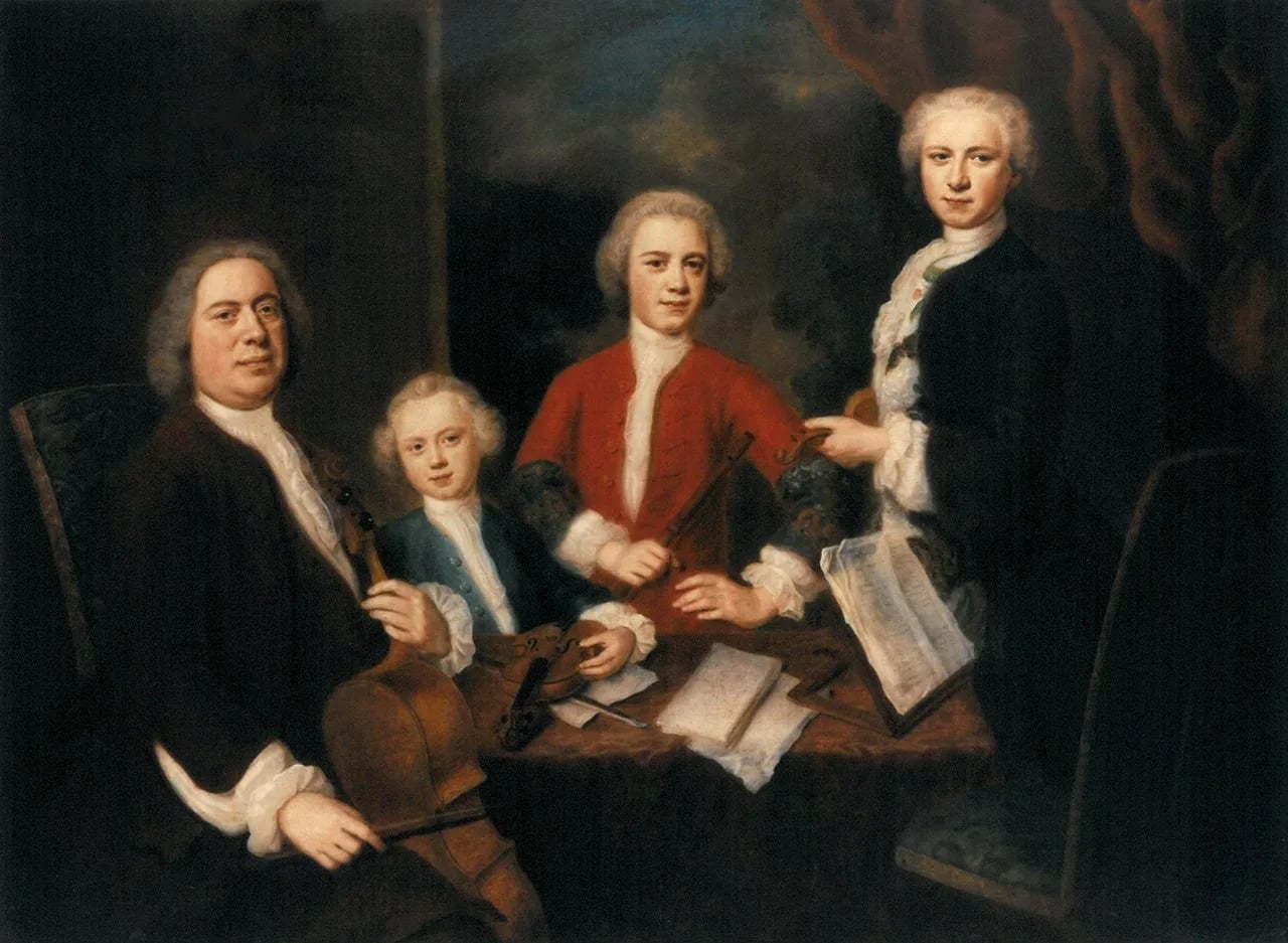 Porträt von Christian Ferdinand Abel (1682–1761) – Gedenkseite
