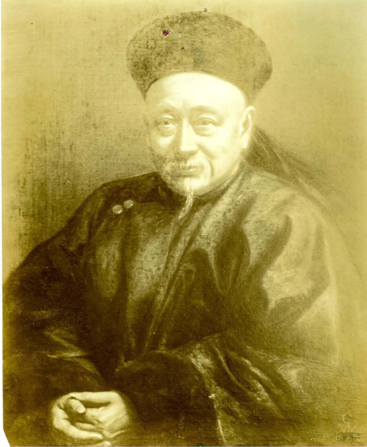 Porträt von Guo Songtao (1818–1891) – Gedenkseite