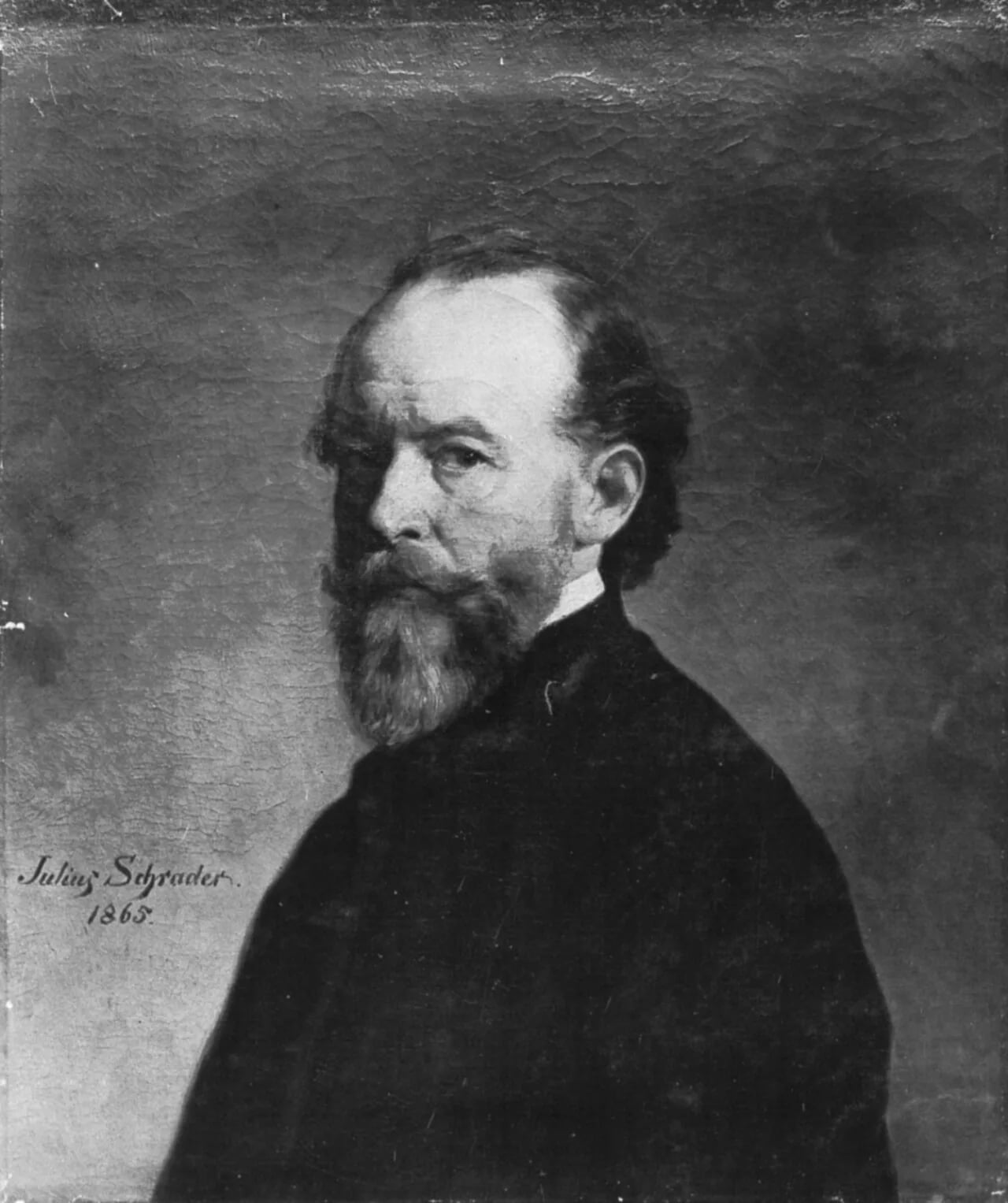 Portrait of Julius Schrader (1815–1900) – memorial page