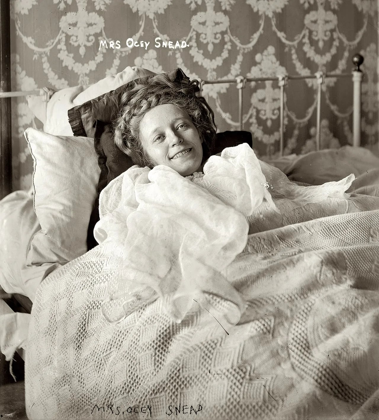 Porträt von Ocey Snead (1885–1909) – Gedenkseite