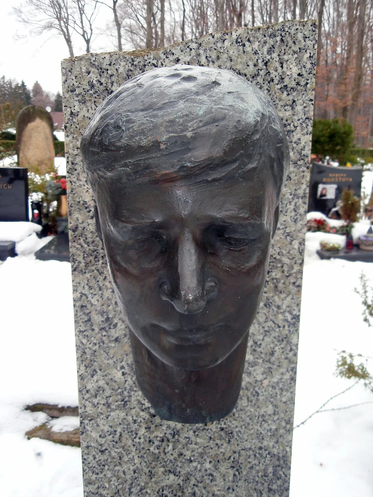 Portrait of Luděk Čajka (1963–1990) – memorial page