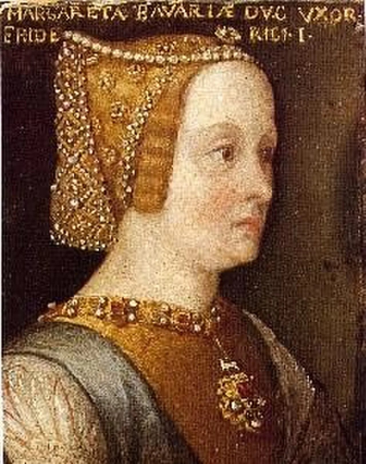 Portrait of Margarete von Bayern (1442–1479) – memorial page