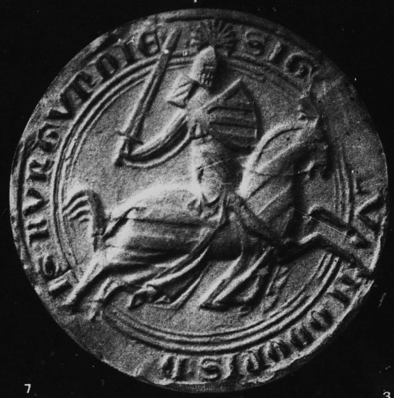 Porträt von Odo IV. (1295–1350) – Gedenkseite